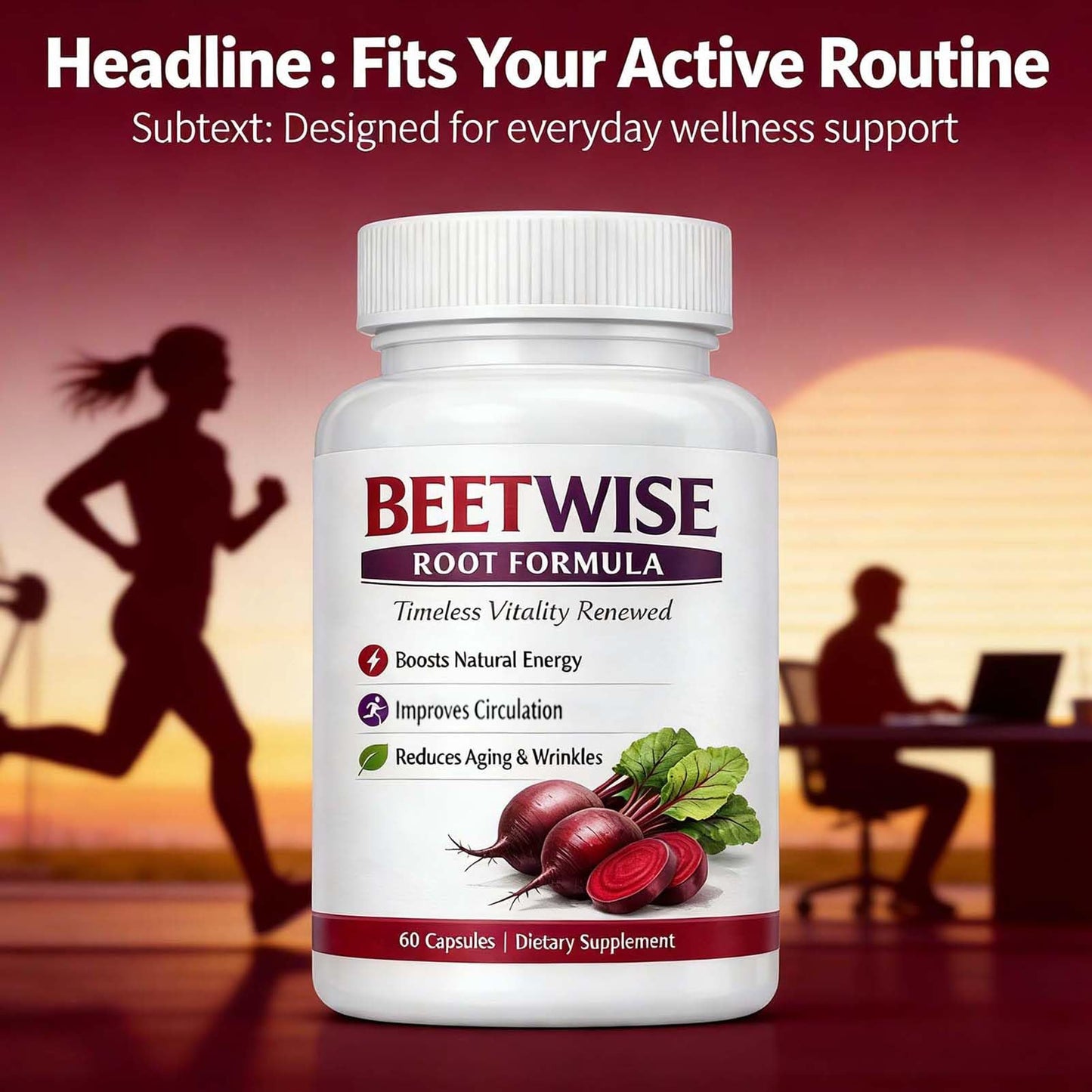 Tufonra Beetwise Root Formula 60 Capsules