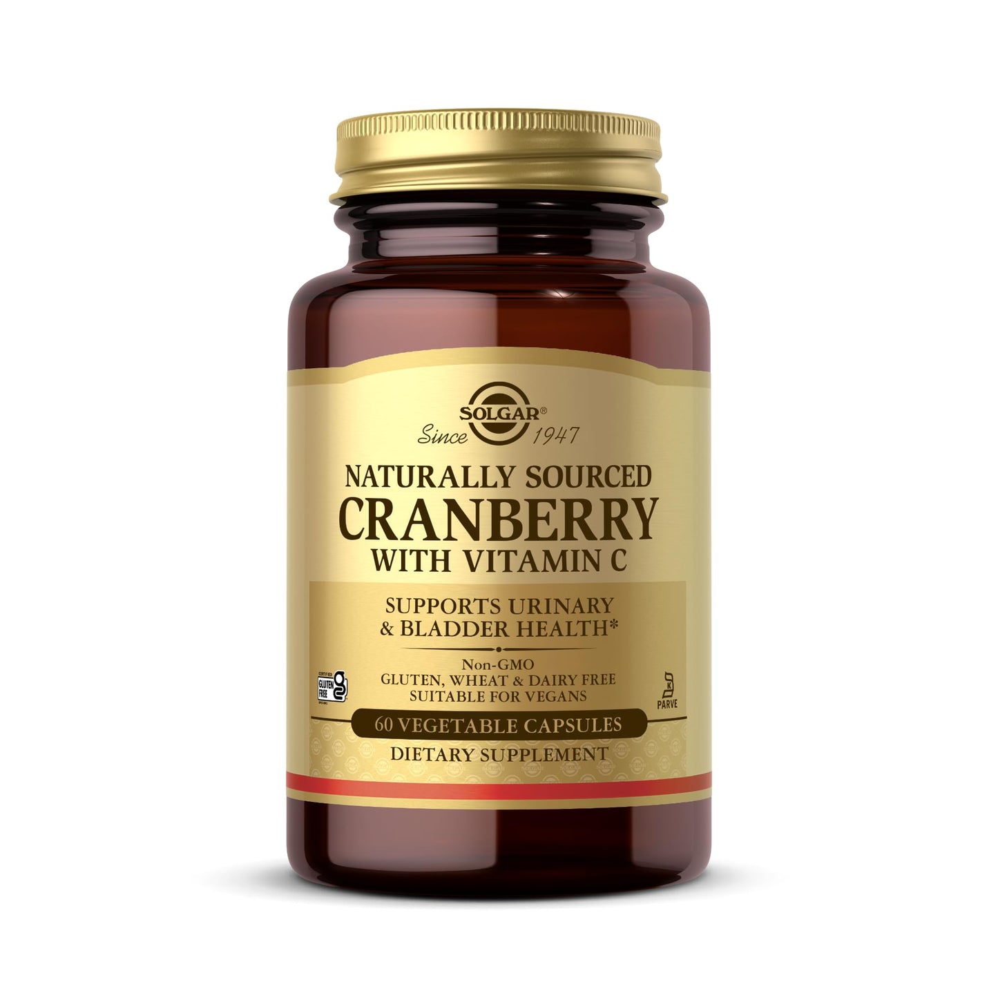 Solgar Cranberry with Vitamin C 60 Vegetable Capsules