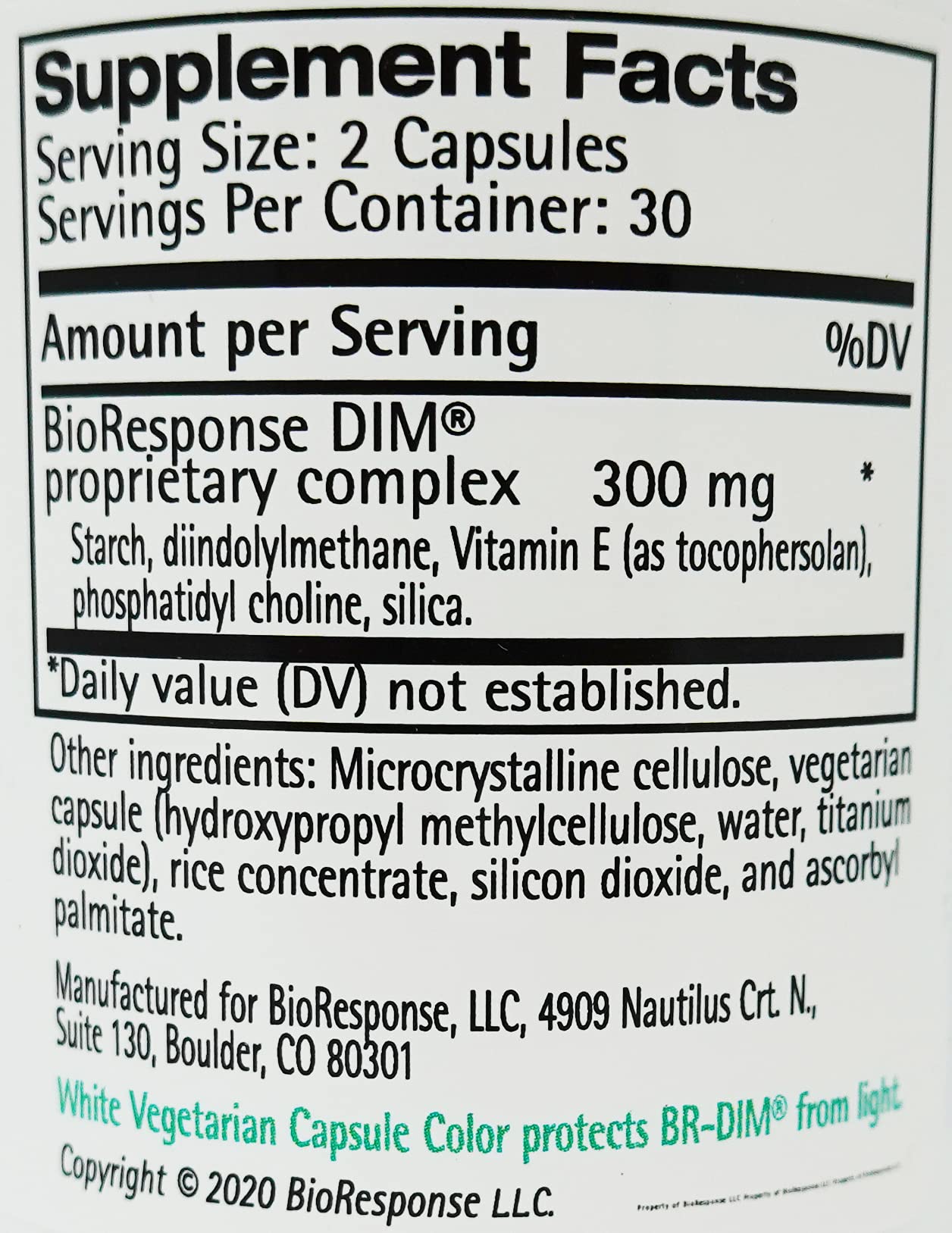 Bioresponse DIM 150 Capsule, 120 Capsules