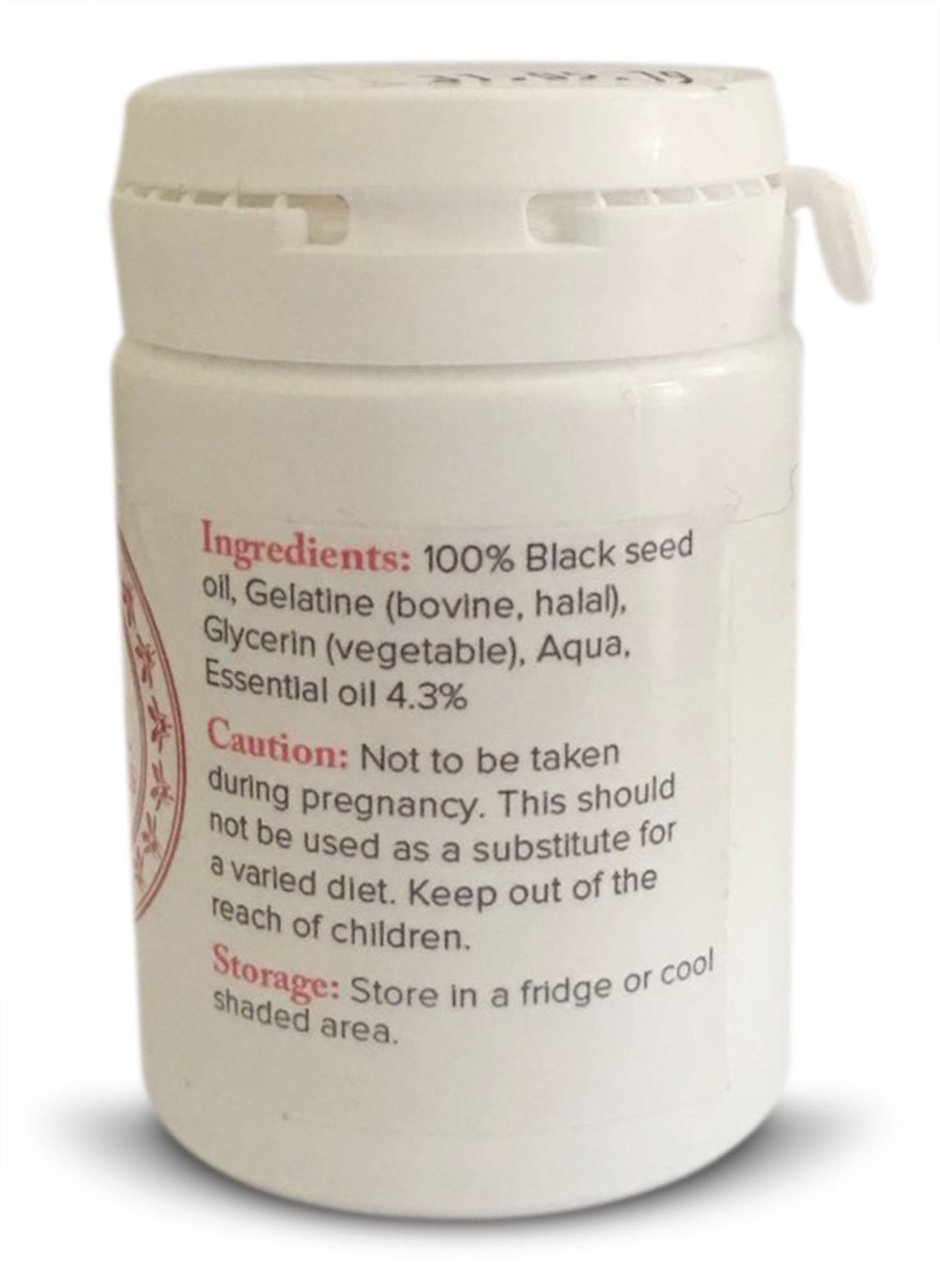 The Blessed Seed Strong Black Seed Oil Capsules 60 Count
