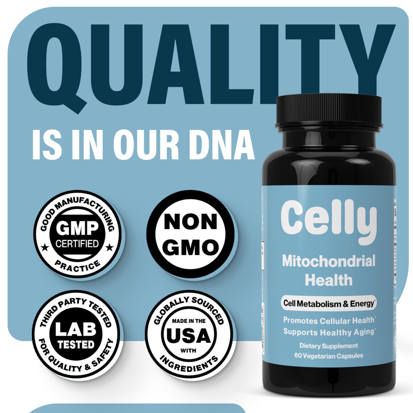 Celly Mitochondrial Health Capsule 60 Count