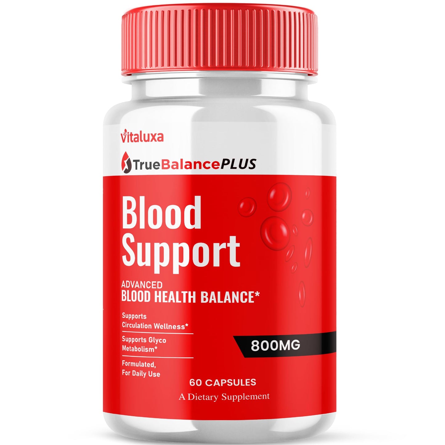 Vitaluxa Tru Balance Blood Support Capsules, 60 Capsules