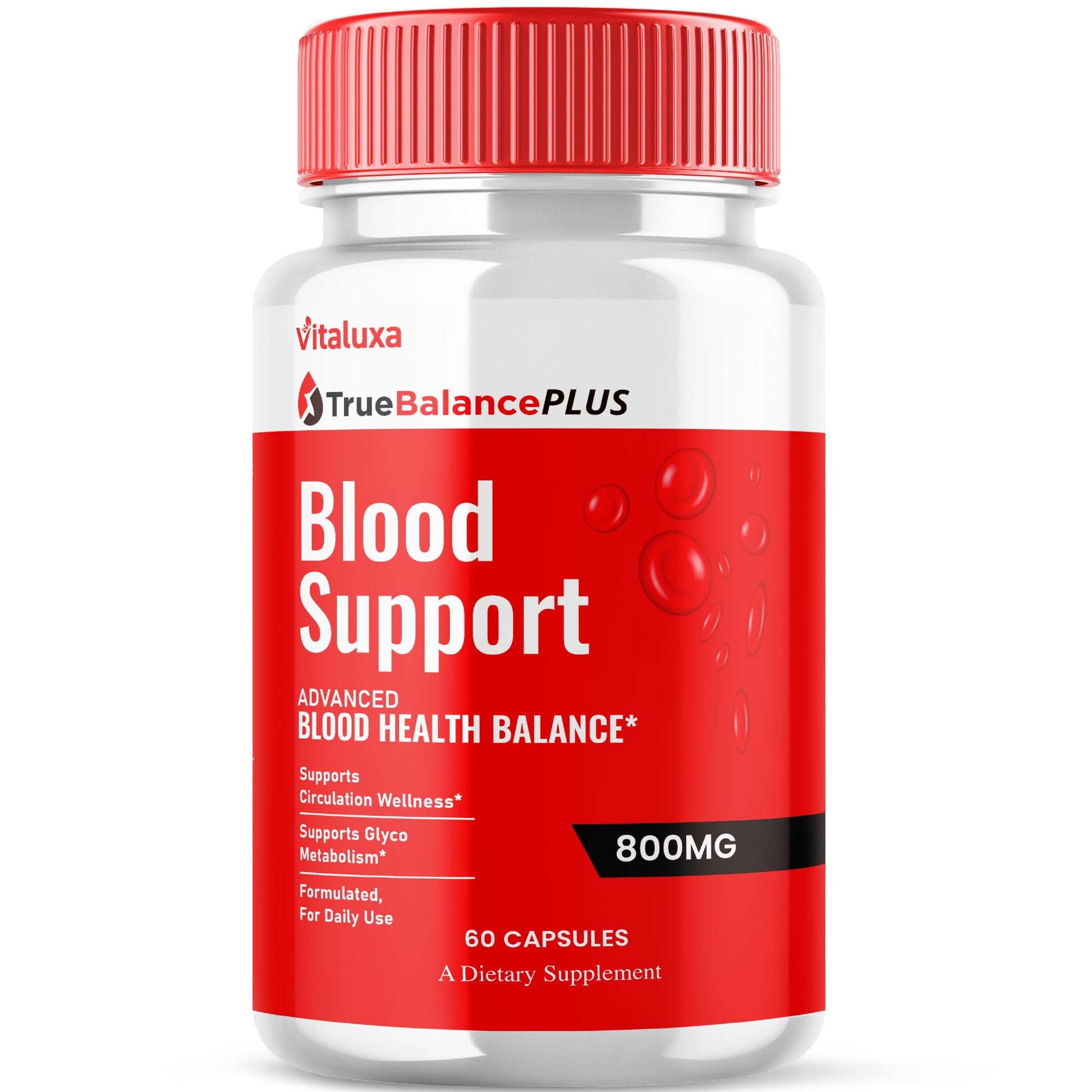 Vitaluxa Tru Balance Blood Support Capsules, 60 Capsules