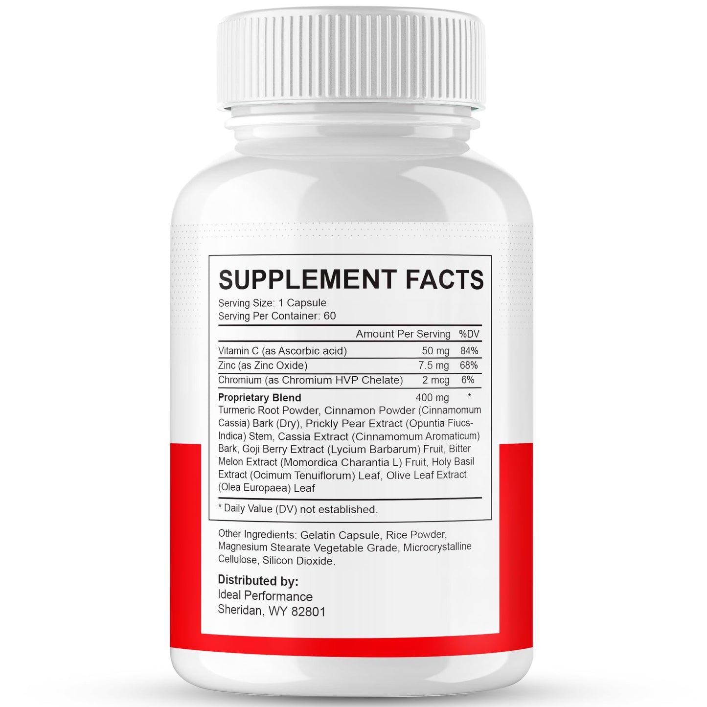 IDEAL PERFORMANCE BioGlyco Flow Capsules, 60 Count