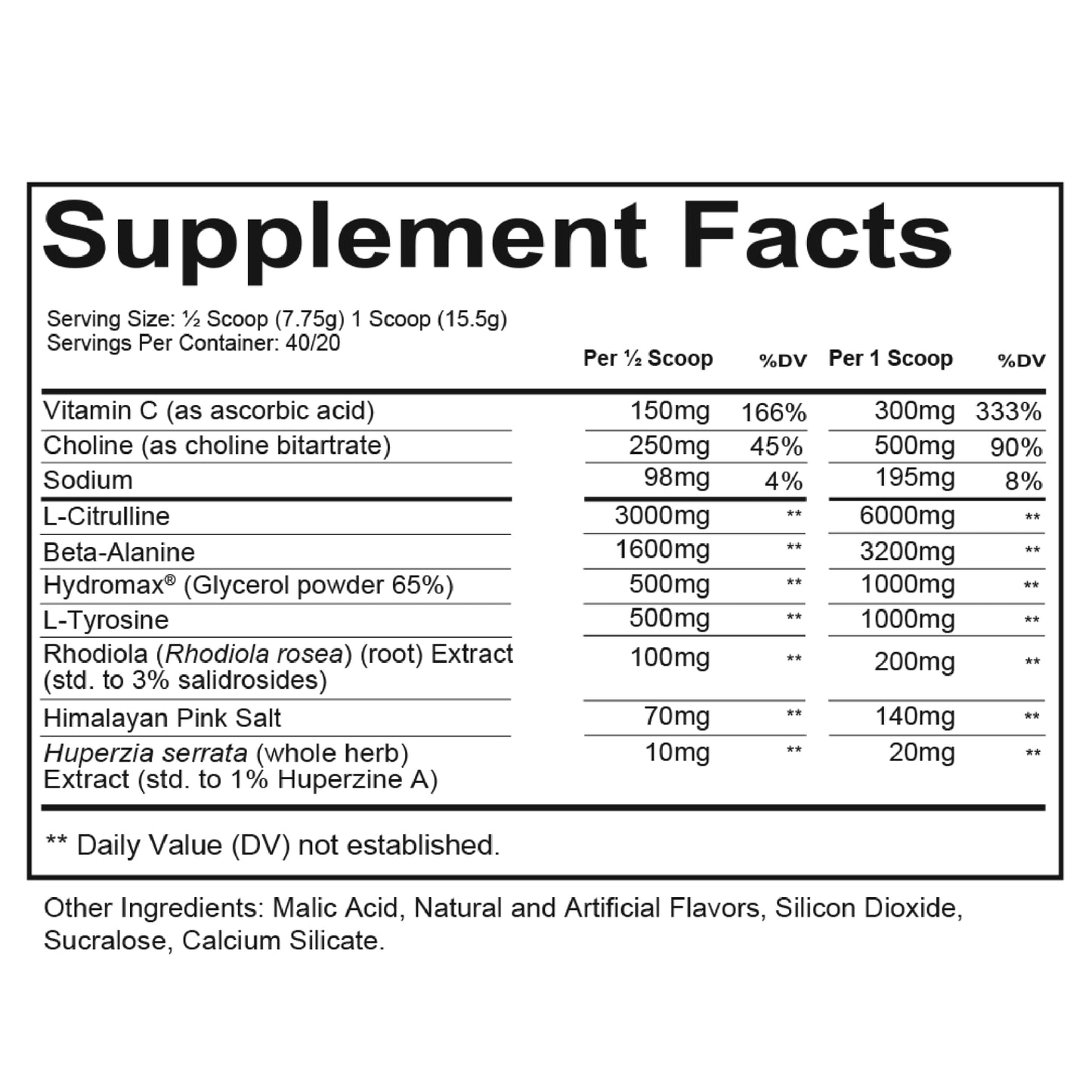 REDCON1 Total War Pump Non Stim & Caffeine Free Pre Workout Powder, 10.72 oz