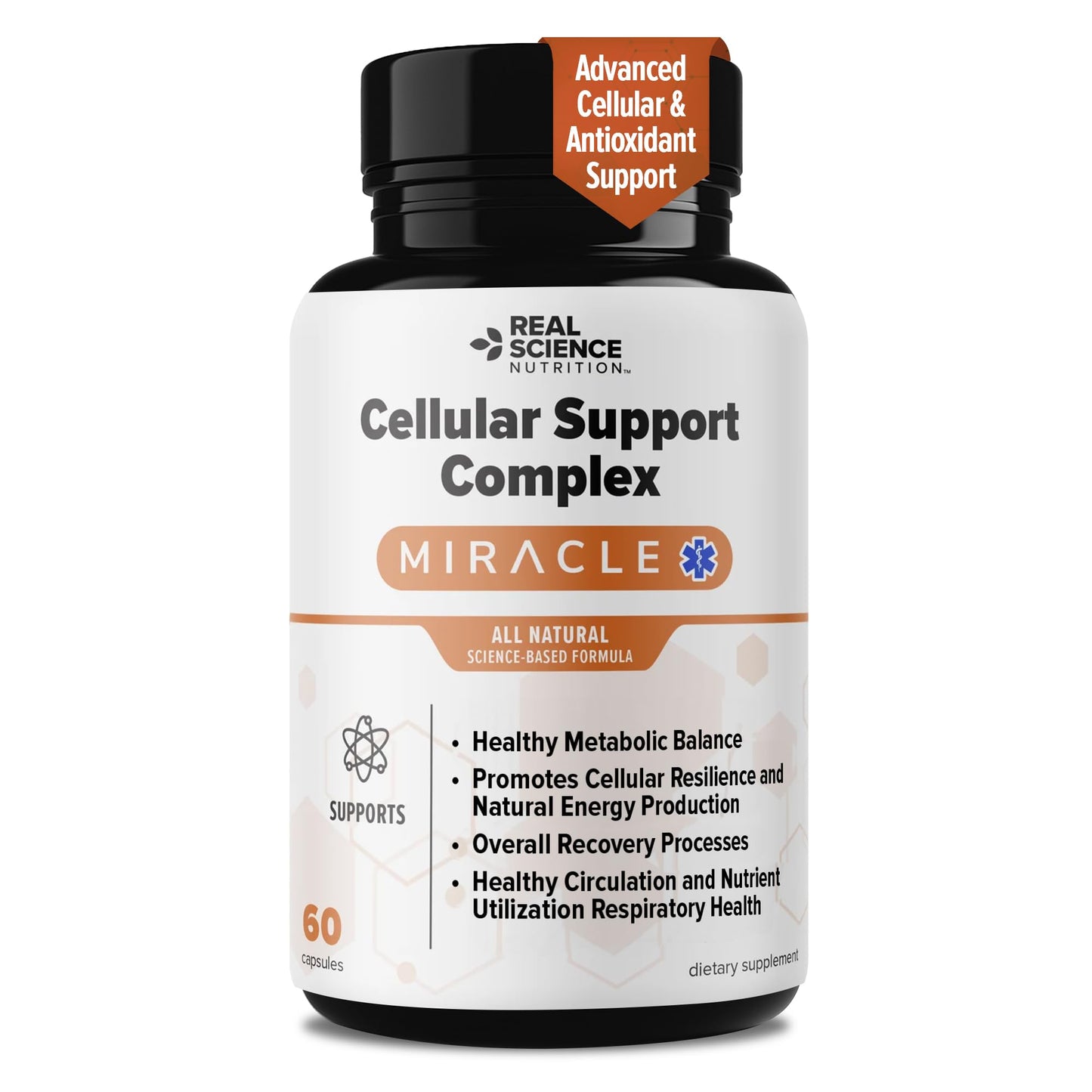 Real Science Nutrition Cellular Support Complex 60 Capsules
