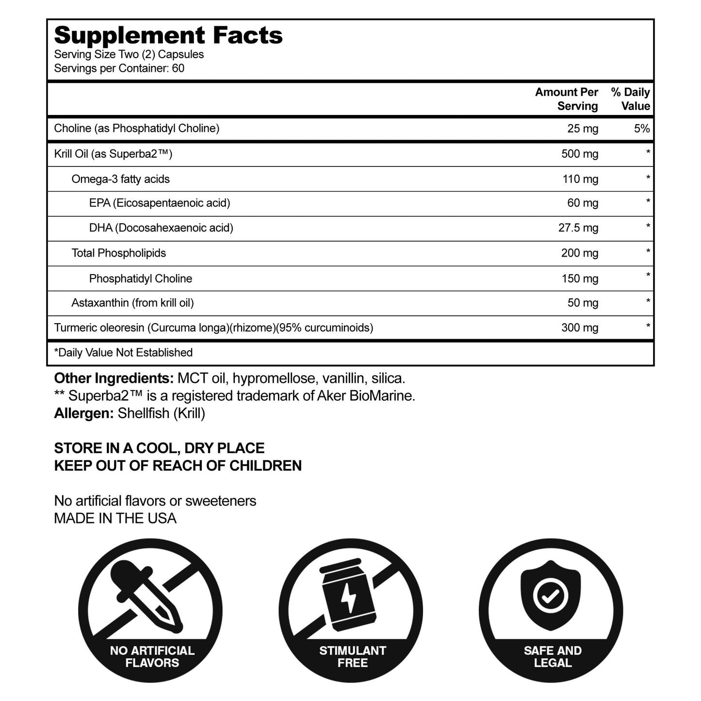FIRST ENDURANCE Halo Joint Health Supplement Capsule 60 Count