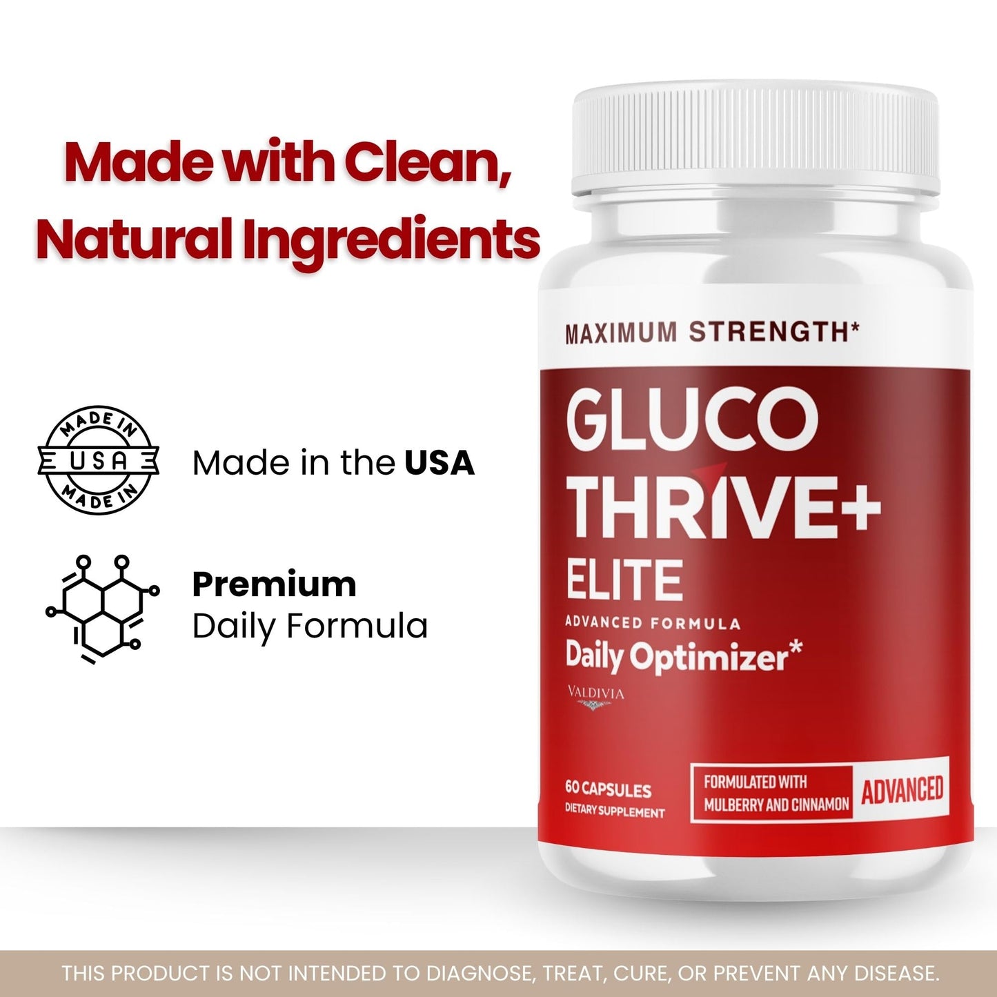 Valdivia GlucoThrive 60 Capsules