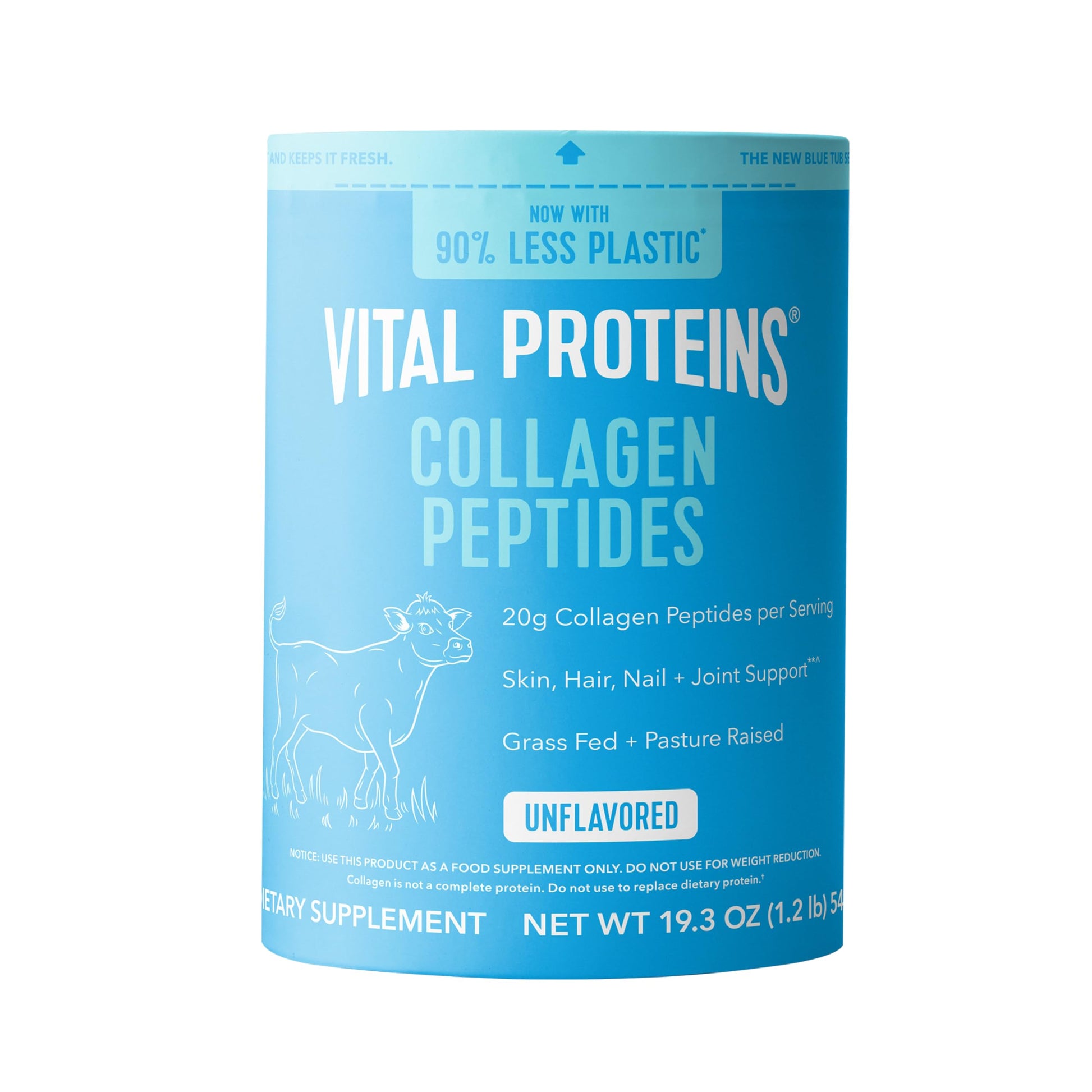 Vital Proteins Collagen Peptides Unflavored Powder 19.3 oz