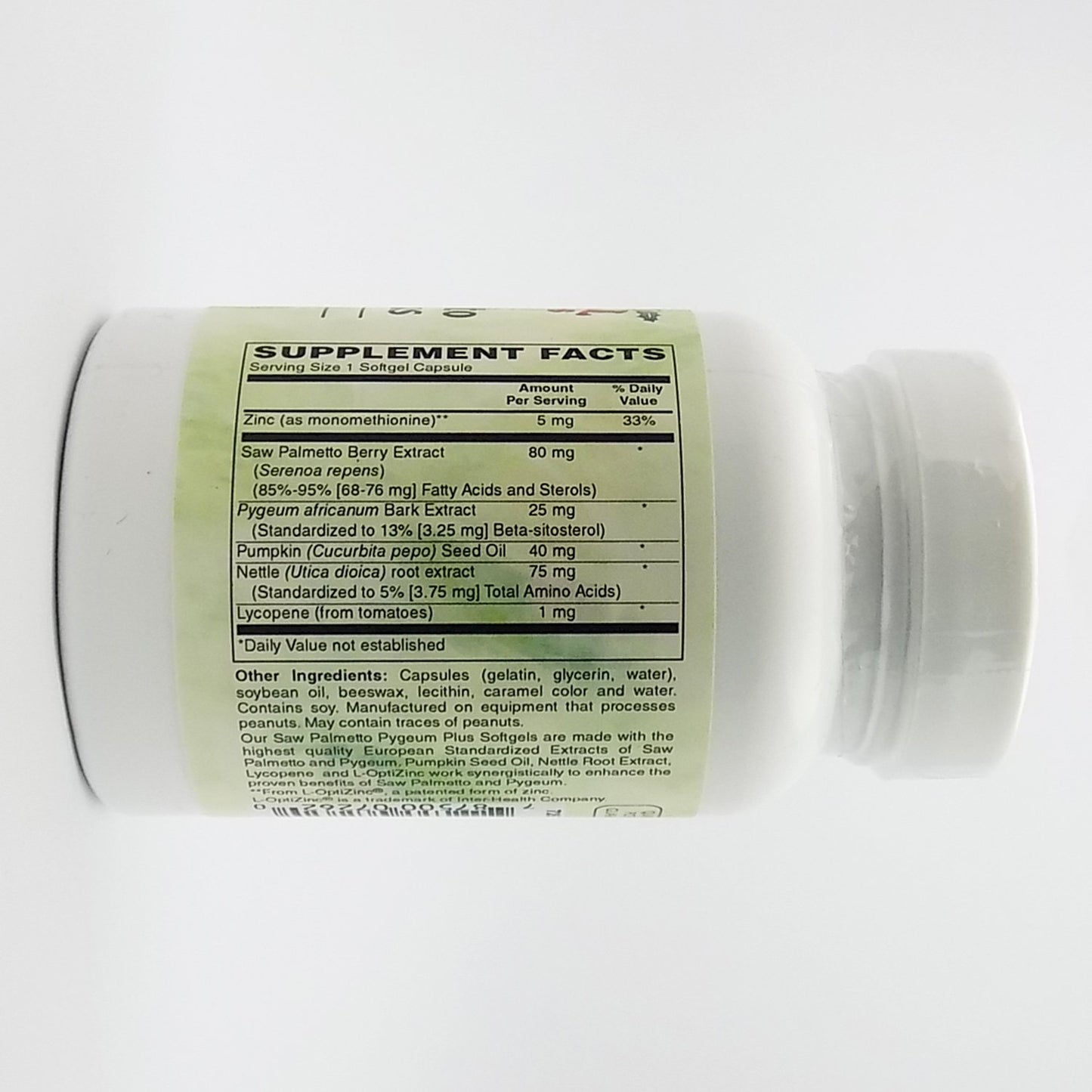 Holly Hill Health Foods Standardized Saw Palmetto Pygeum Plus Softgels 120