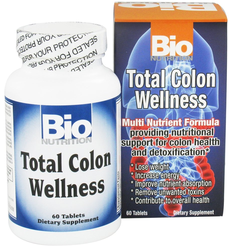 Bio Nutrition Total Colon Wellness Tablets 120