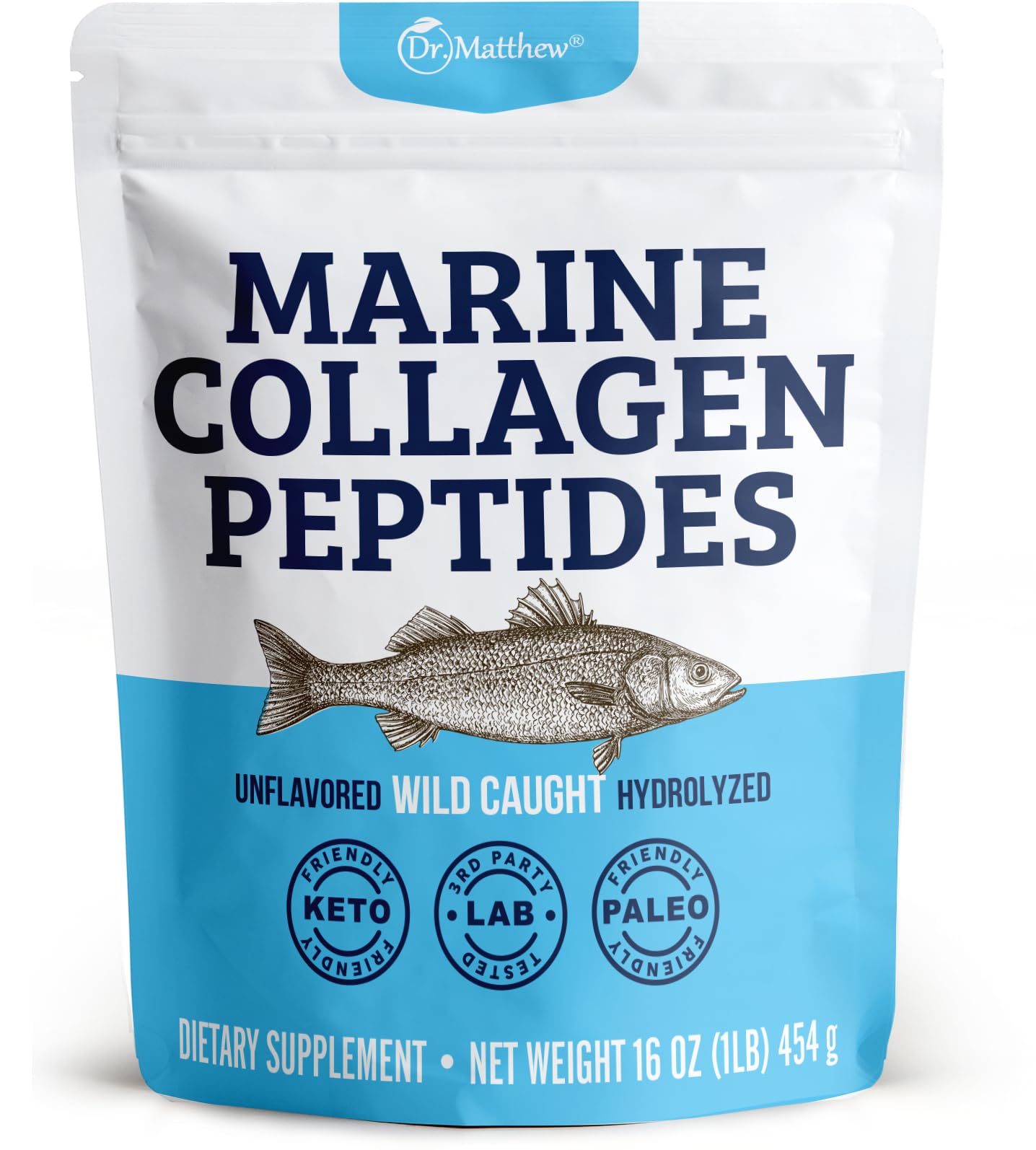 Dr. Matthew Marine Collagen Peptides Powder 16