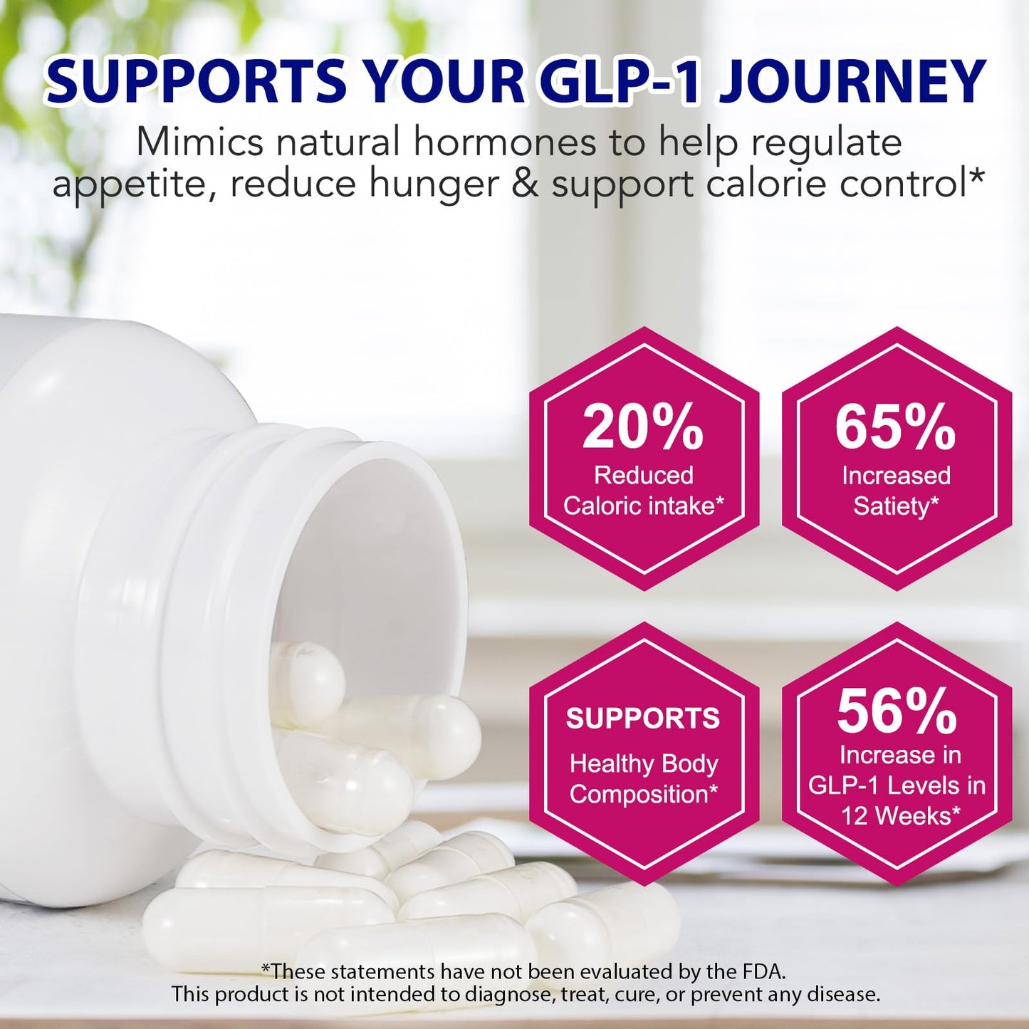 Buyourtaste GLP-1 Probiotic Capsule, 120 Capsules