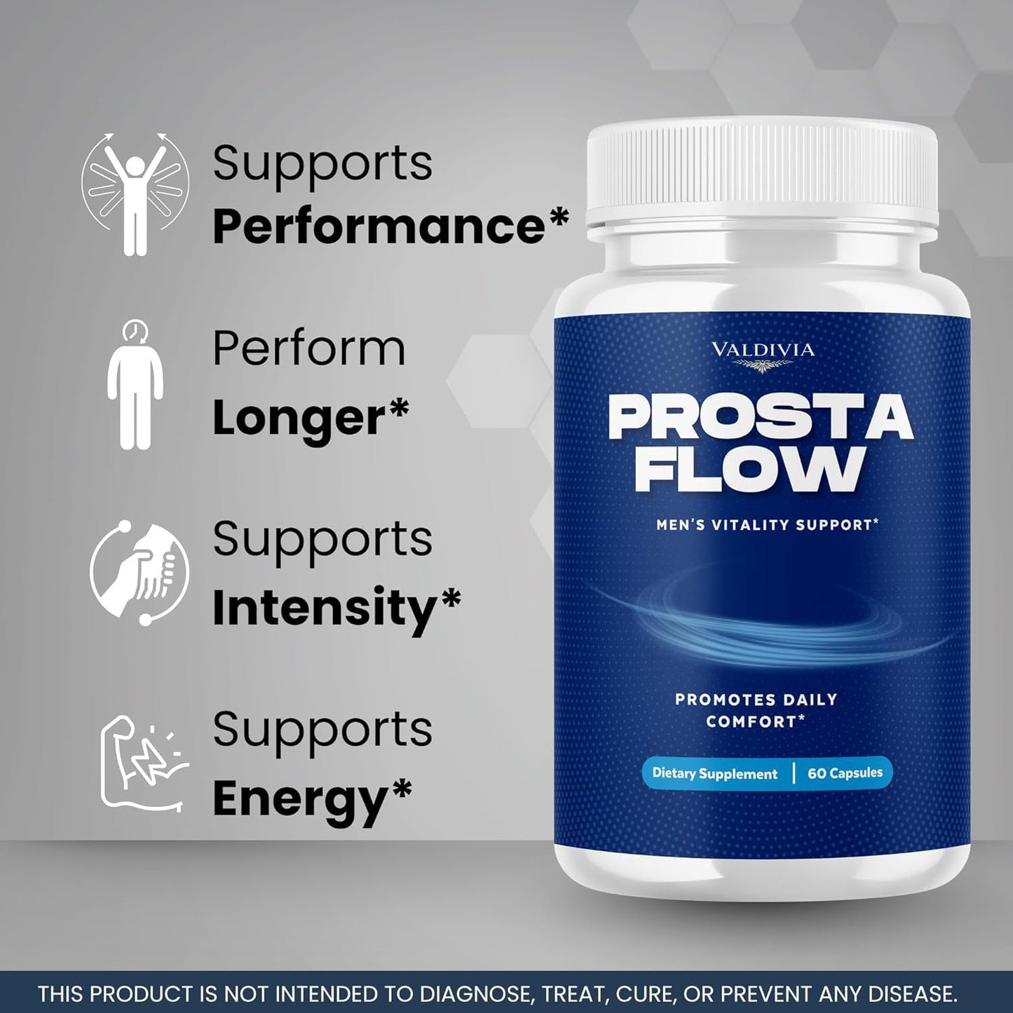 Valdivia ProstaFlow Prostate Health Supplement 60 Capsules