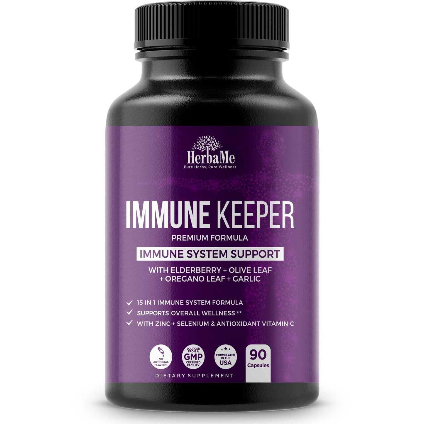 HerbaMe Immune Support Capsules 90