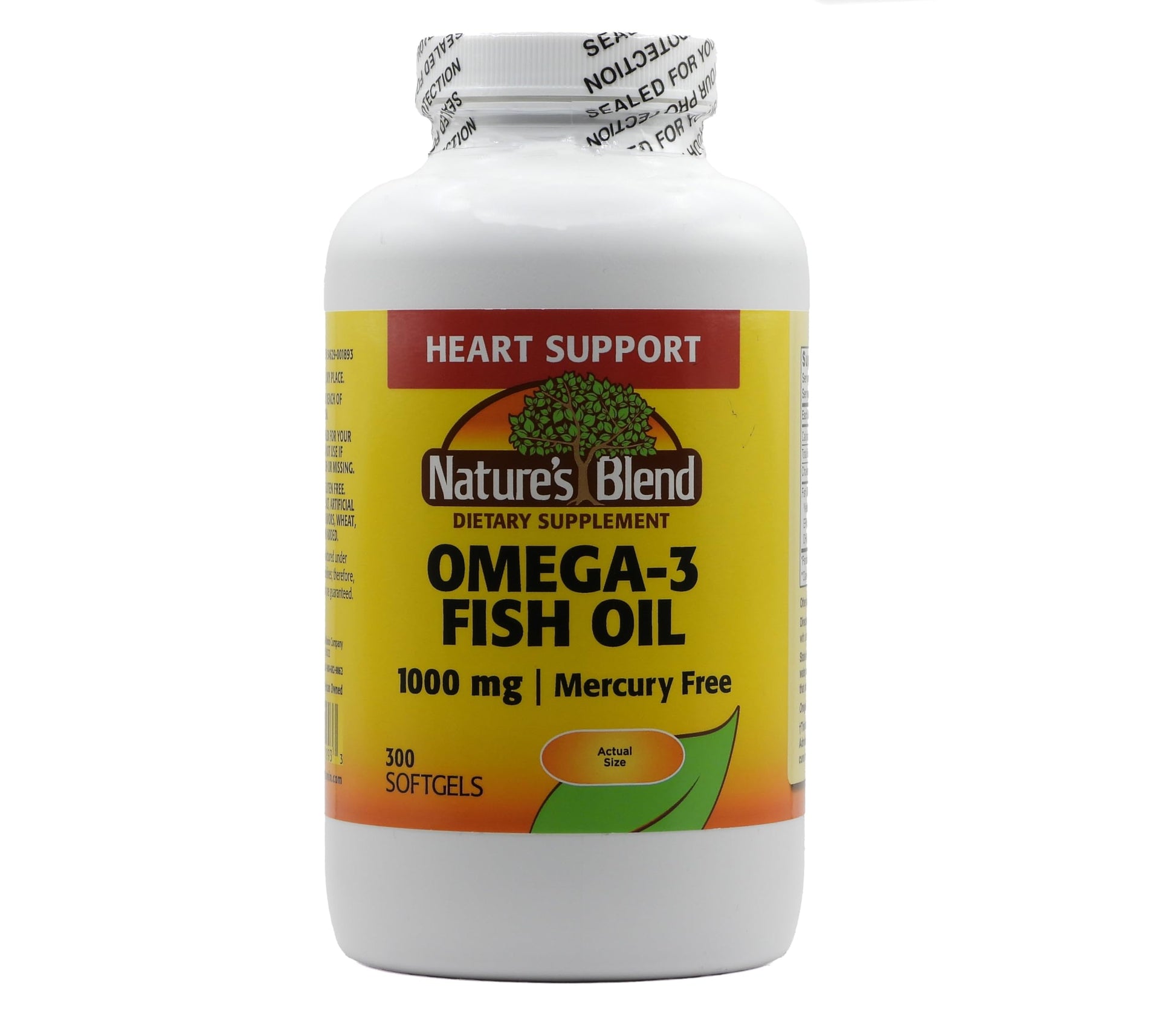 Nature's Blend Omega-3 Fish Oil Softgel 1000 mg, 300 Softgels