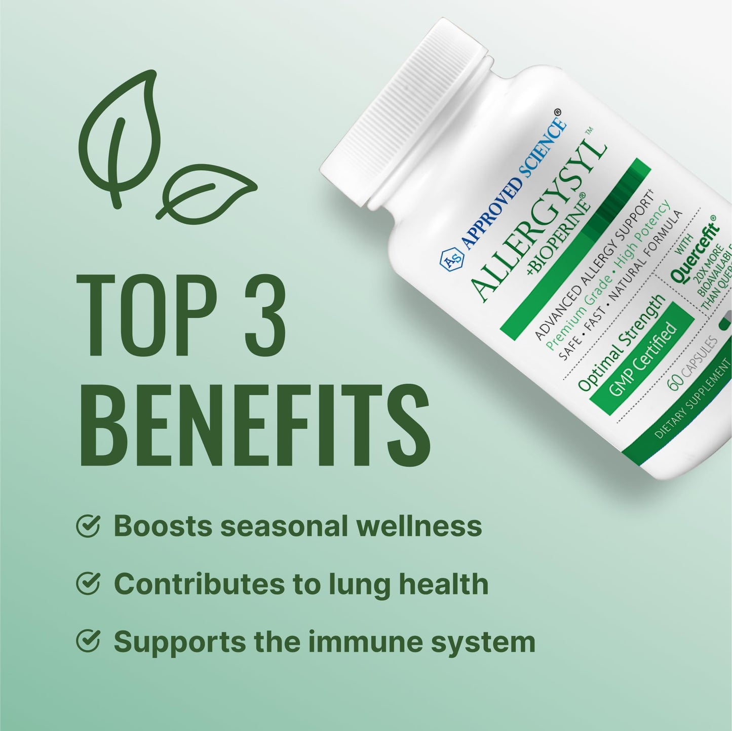 Approved Science Allergysyl 360 Capsules