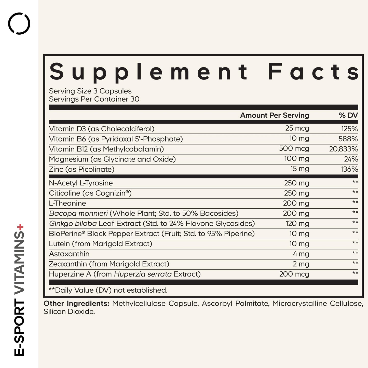 Codeage E-Sport Vitamins+ Capsule 90