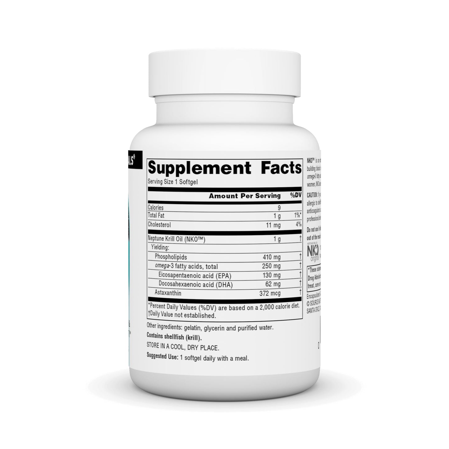 Source Naturals NKO Neptune Krill Oil Softgels, 30 Count