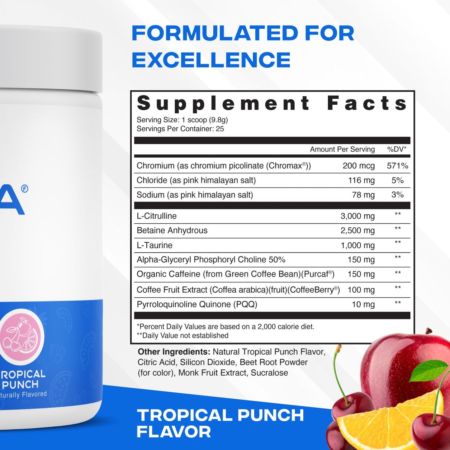 XEELA Pre Workout Powder 7.84 Ounce