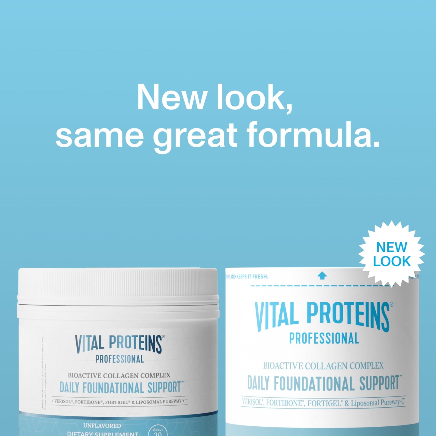 Vital Proteins Professional Daily Foundational Support 12g Bioactive Collagen Peptides Powder 13.9 oz