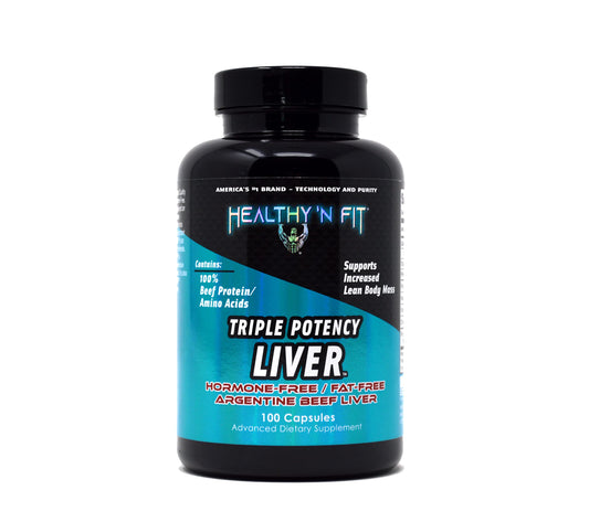 Healthy 'N Fit Triple Potency Beef Liver Capsules, 100 Count