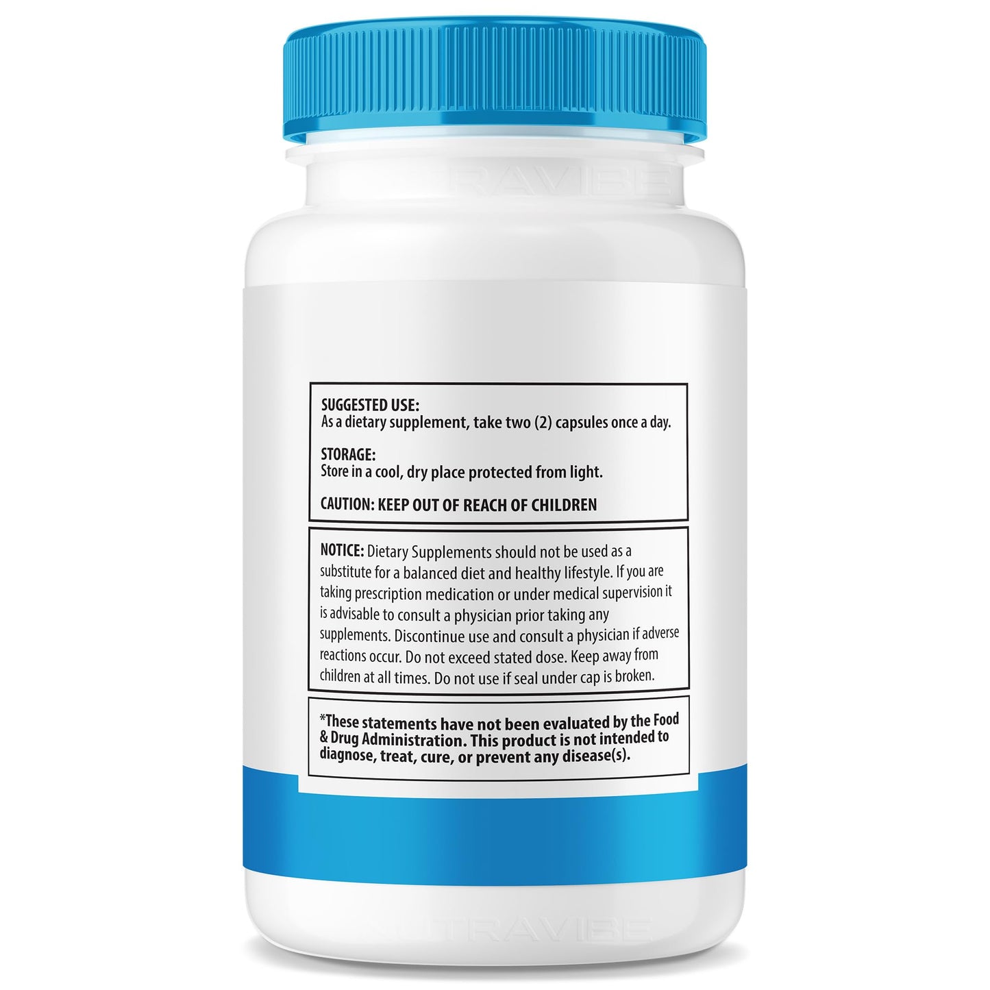 NutraVibe Reticlear Advanced Eye Support Supplement Capsules, 120 Capsules