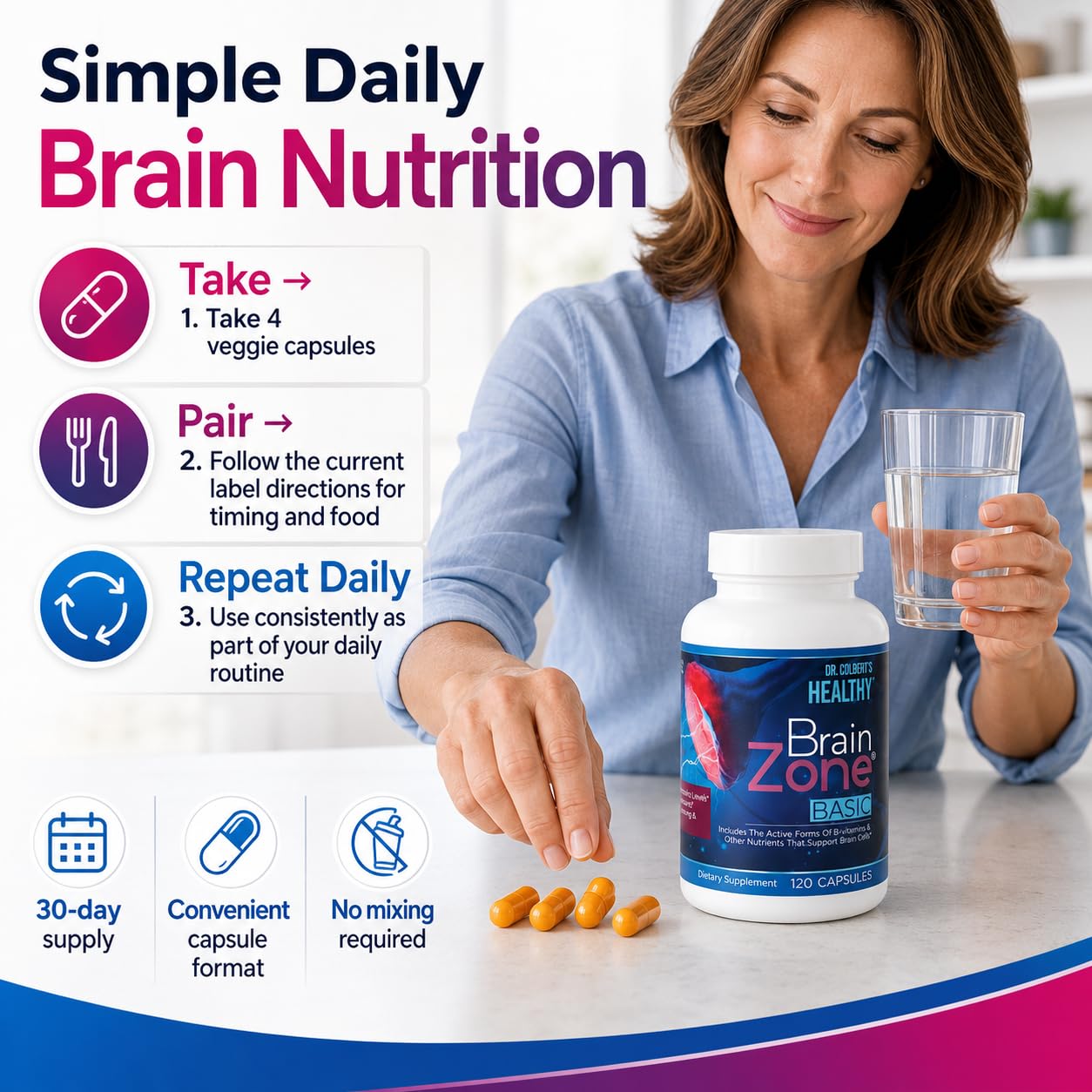 Divine Health Brain Zone Basic Capsule 120 Capsules