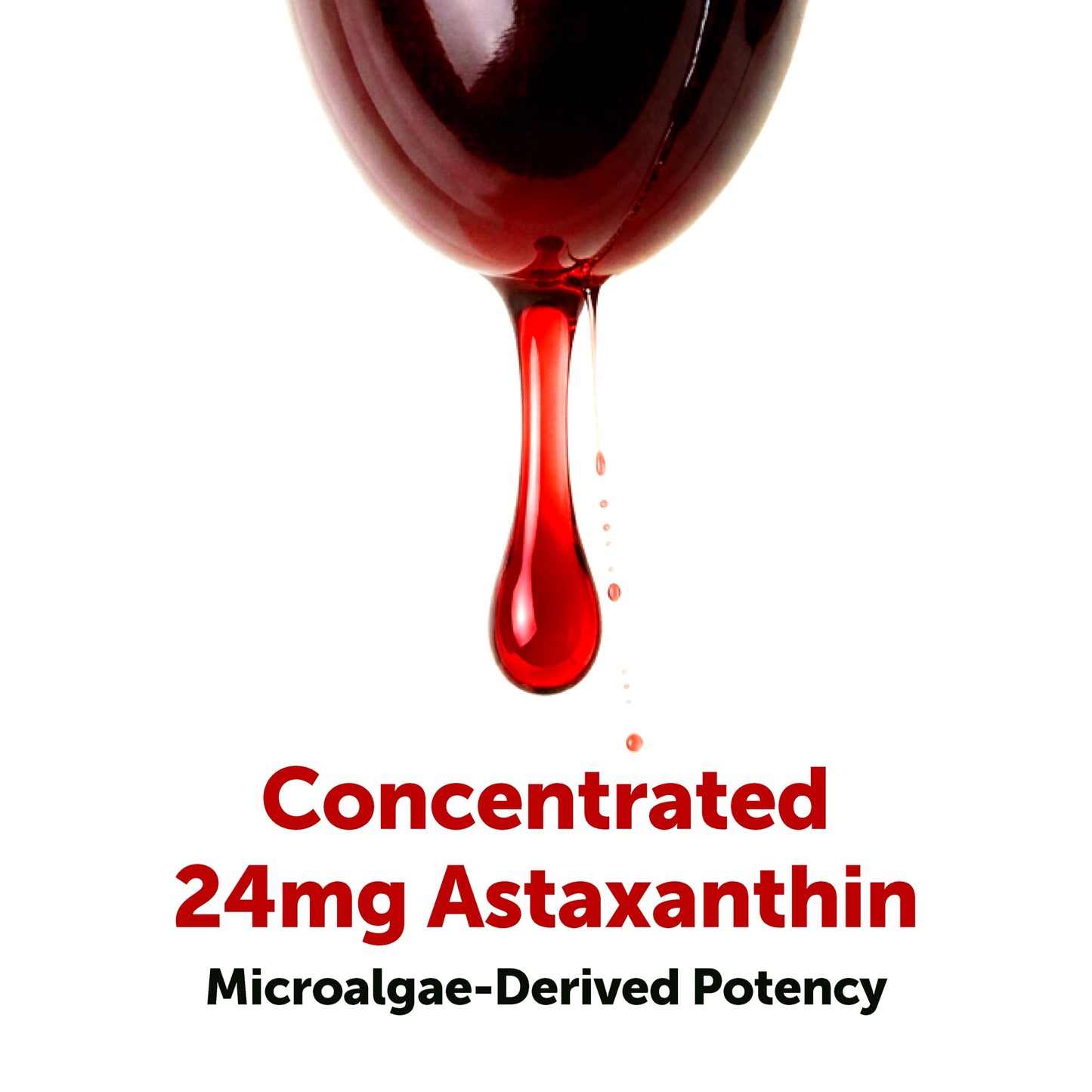 Micro Ingredients Astaxanthin 24mg with MCT Oil Softgels, 60 Count