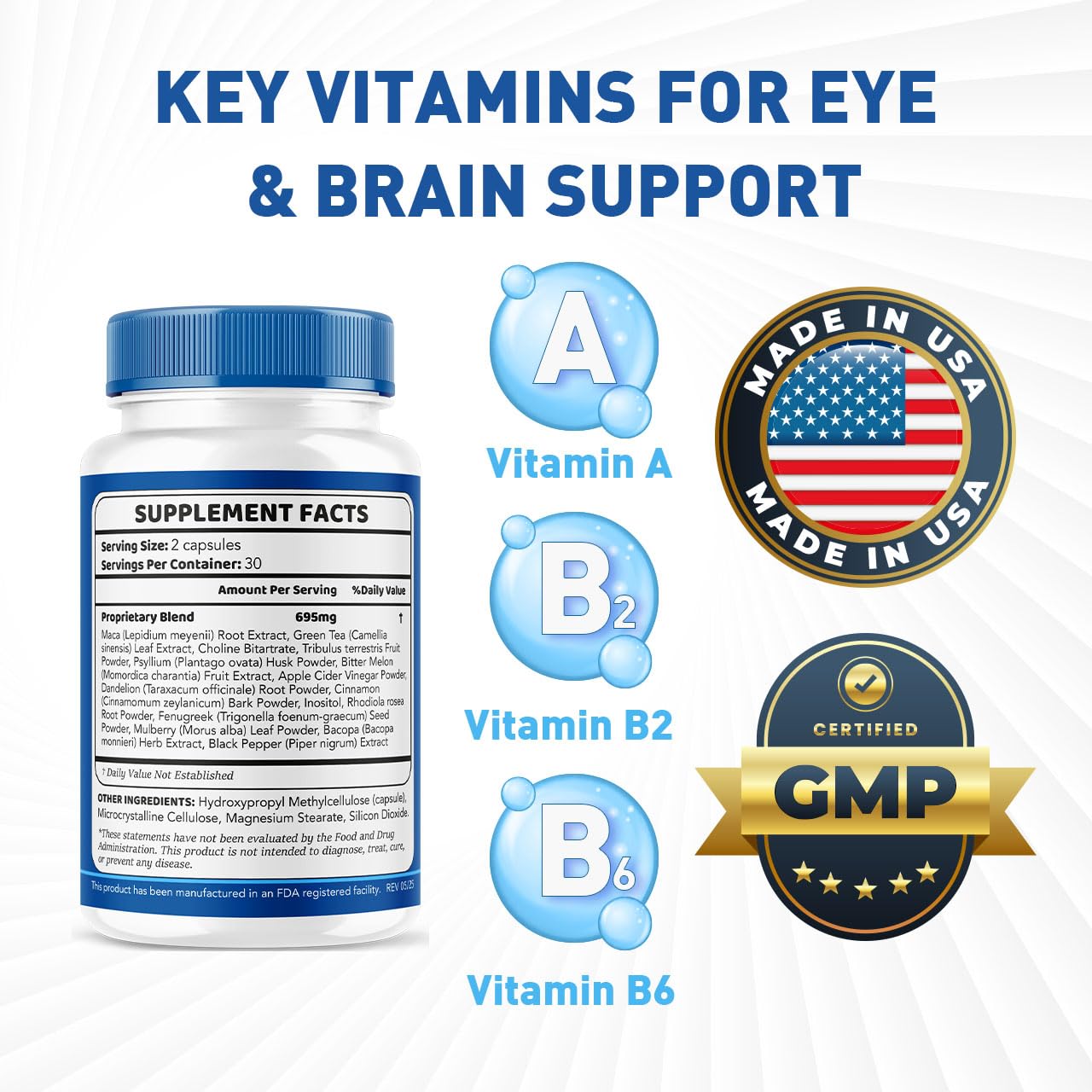 LIVORKA Visium Pro Vision Support Capsules, 60 Count