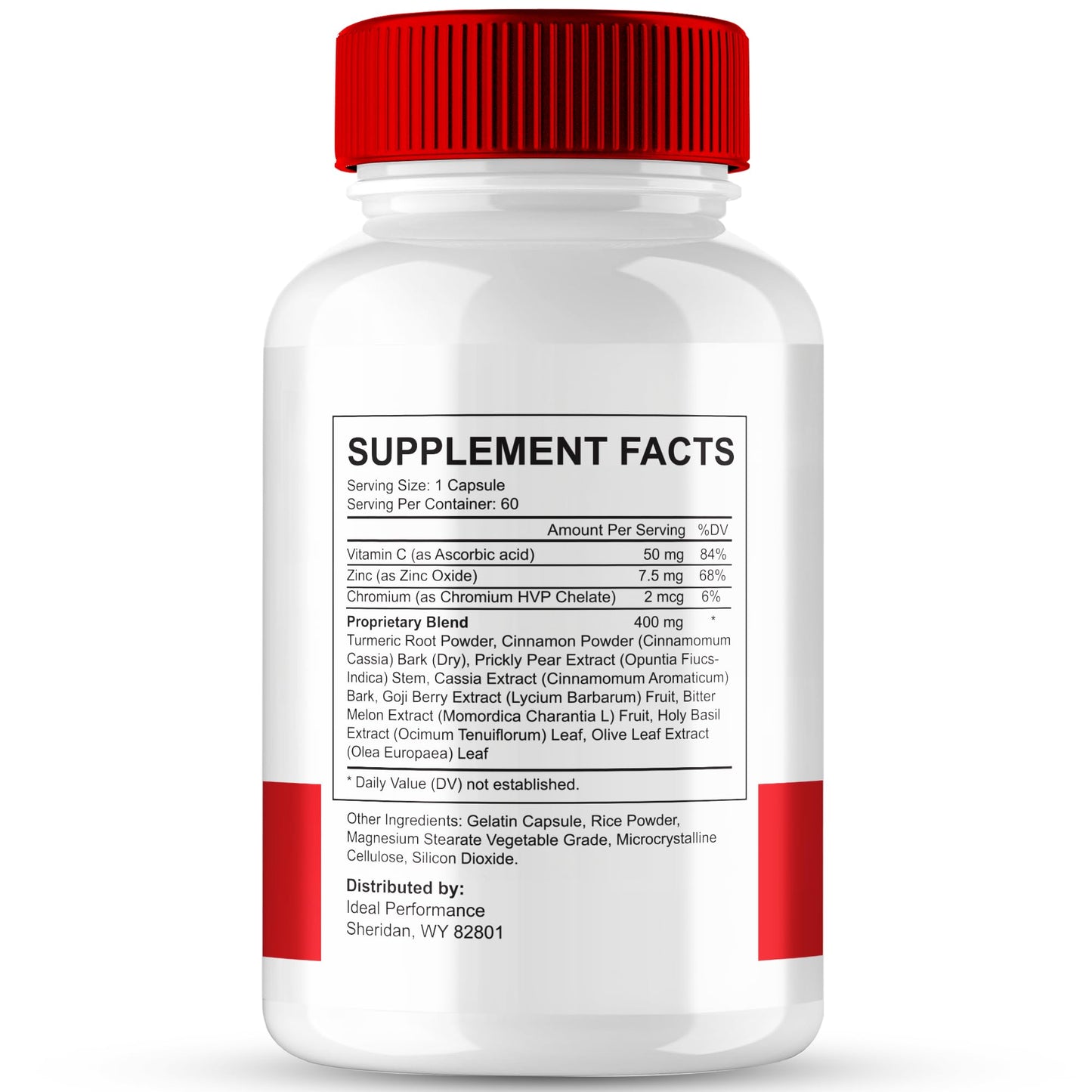 IDEAL PERFORMANCE GlycoScience Blood Optimizer Capsules, 120 Capsules
