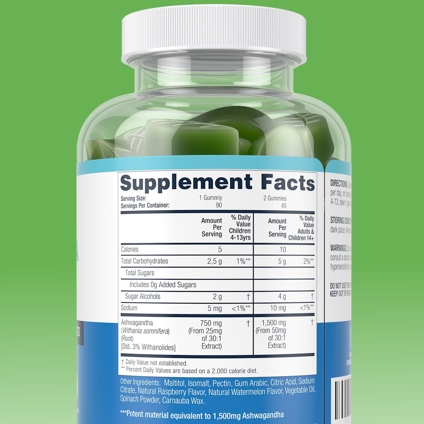 Purify Life Ashwagandha Gummies 90 Count