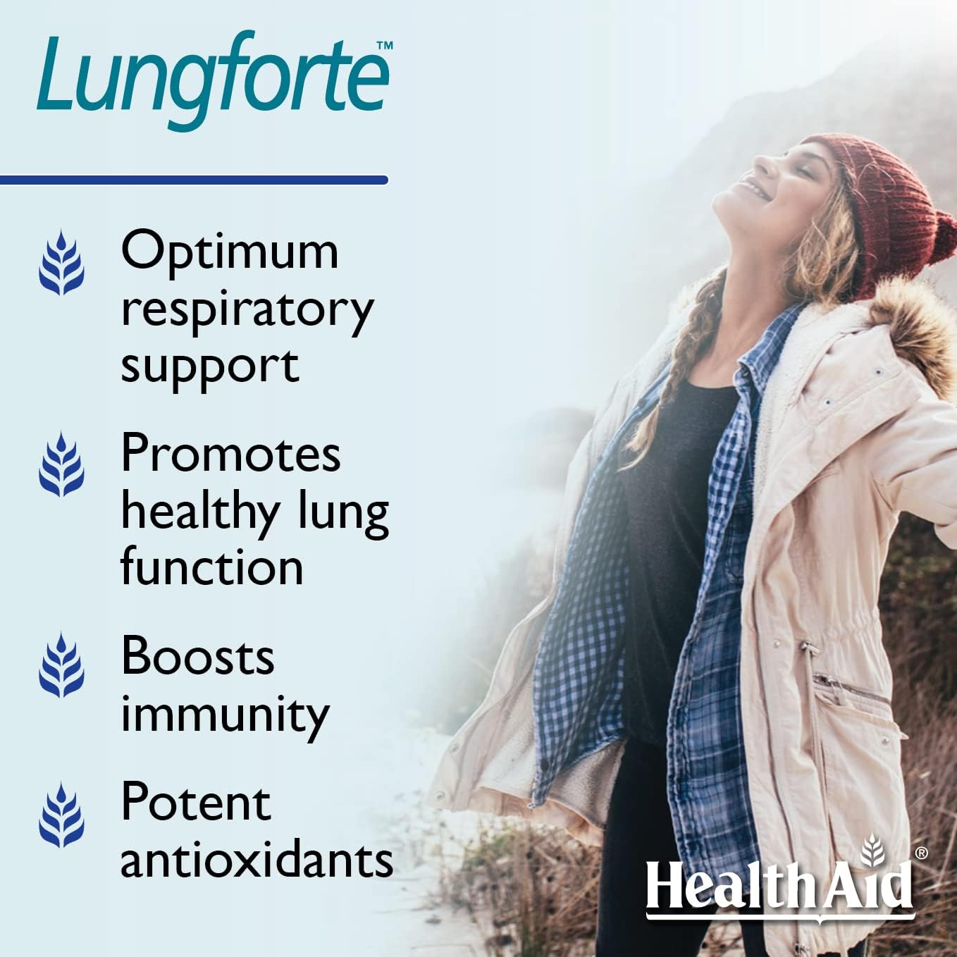 HealthAid LungForte Tablets 30