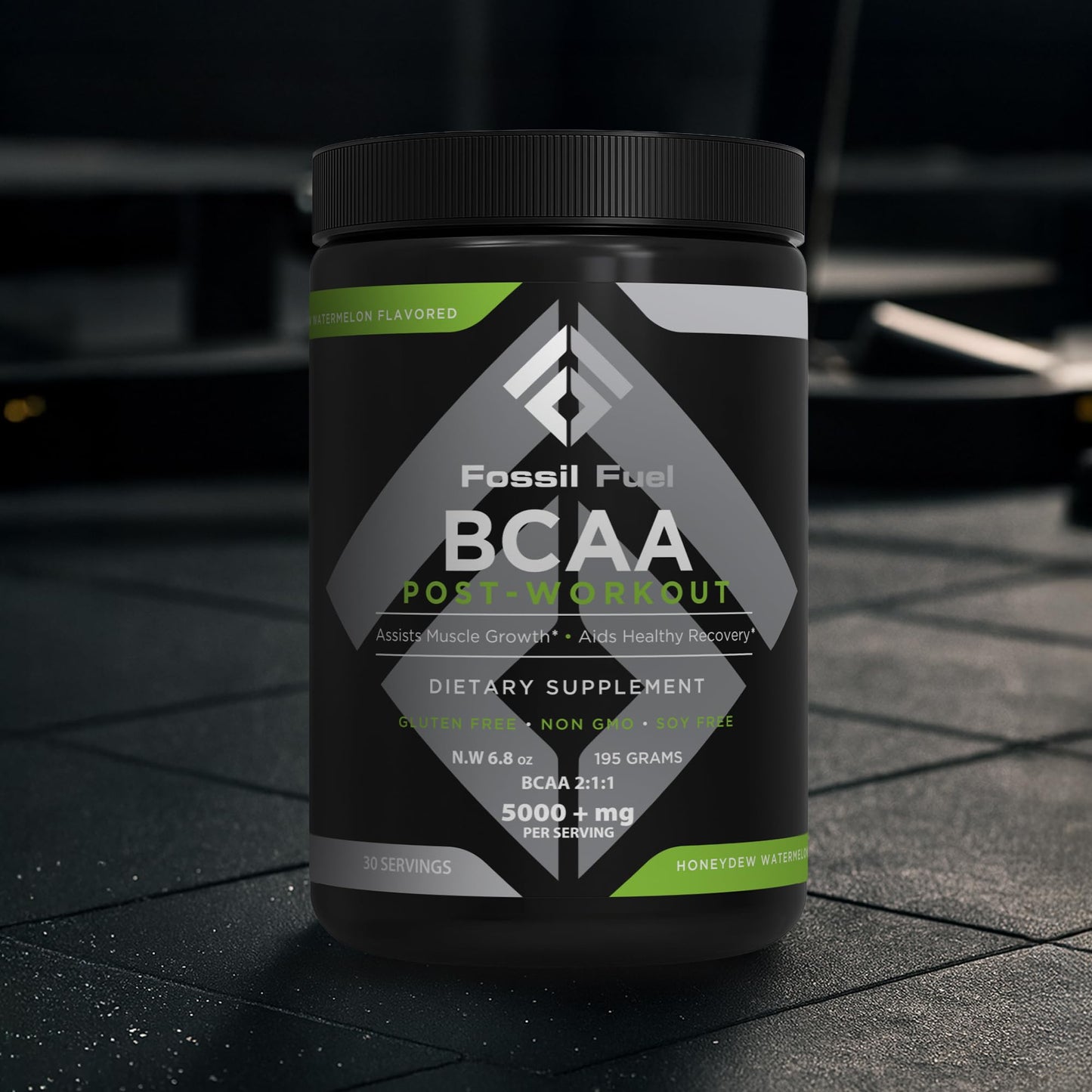 Fossil Fuel Sugar-Free BCAA Powder 6.8