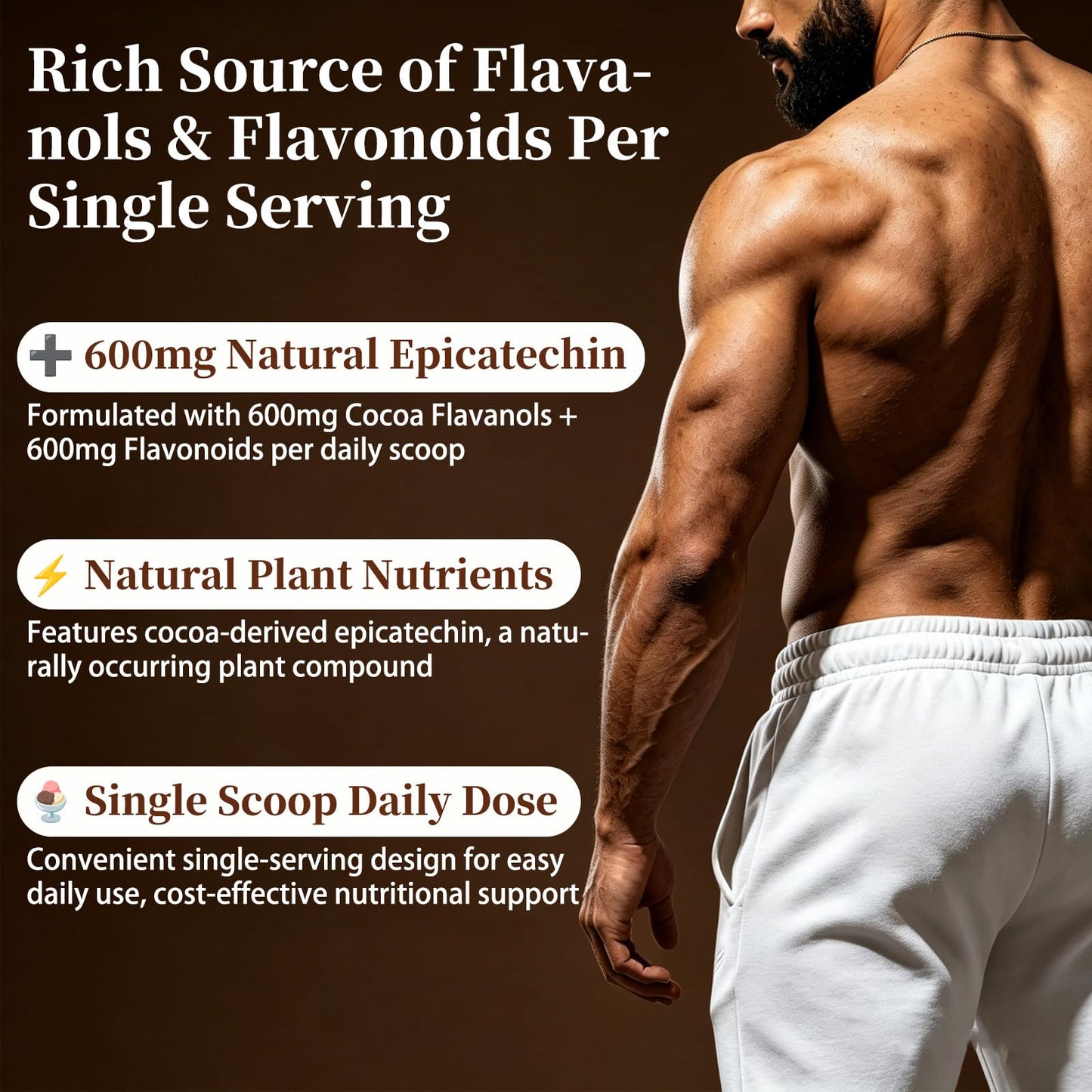 DYAXZ High Flavanol Cocoa Powder 8.6 Ounces