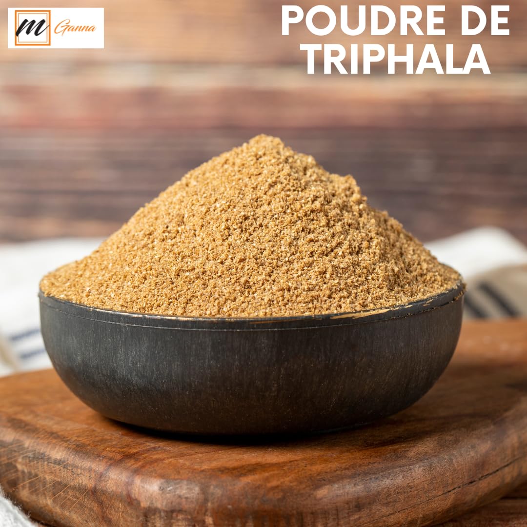 mGanna 100% Natural Triphala Powder 8.01 Ounce