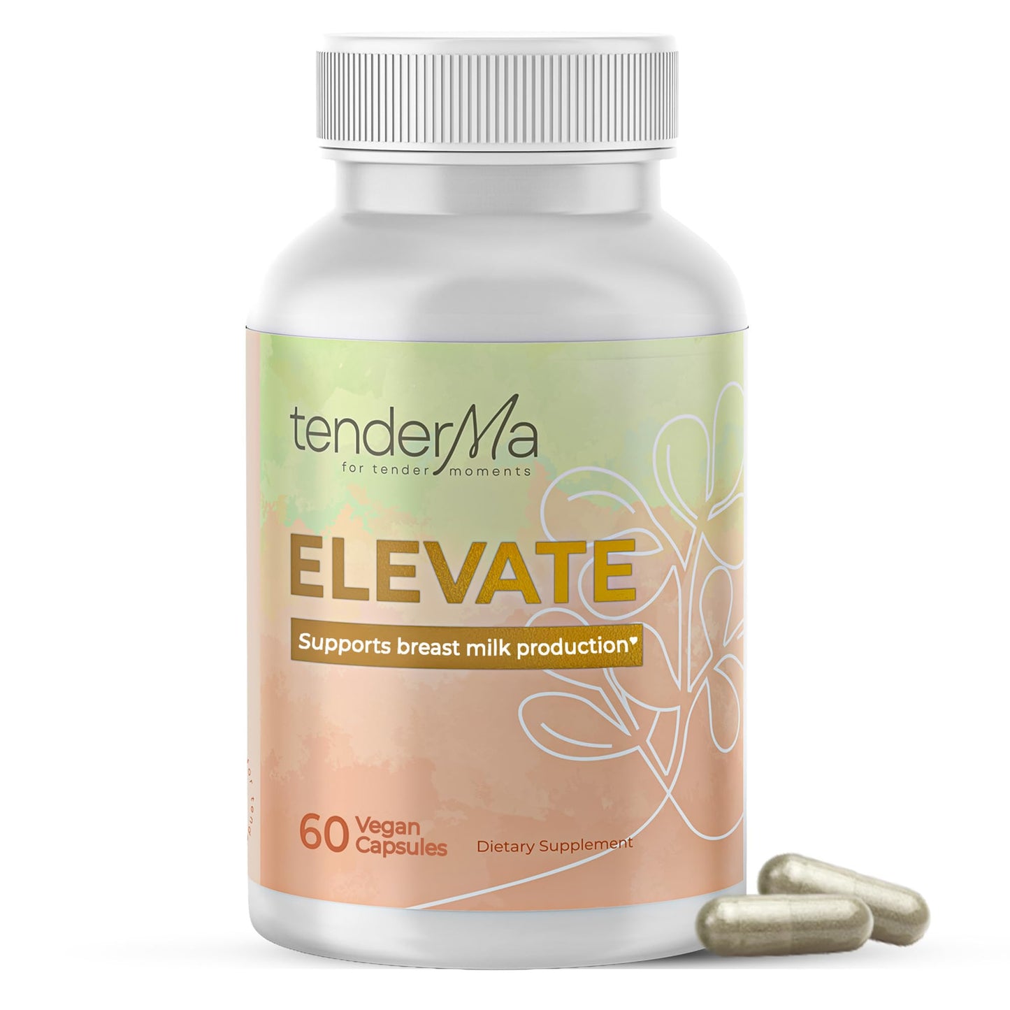 tenderMa Elevate Lactation Supplement 60 Capsules