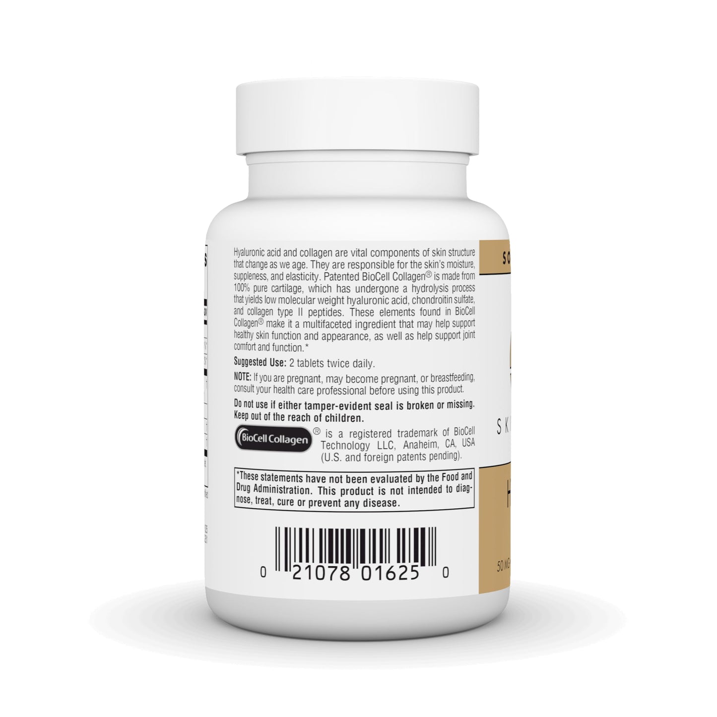 Source Naturals Skin Eternal Hyaluronic Acid 50mg, 60 Tablets
