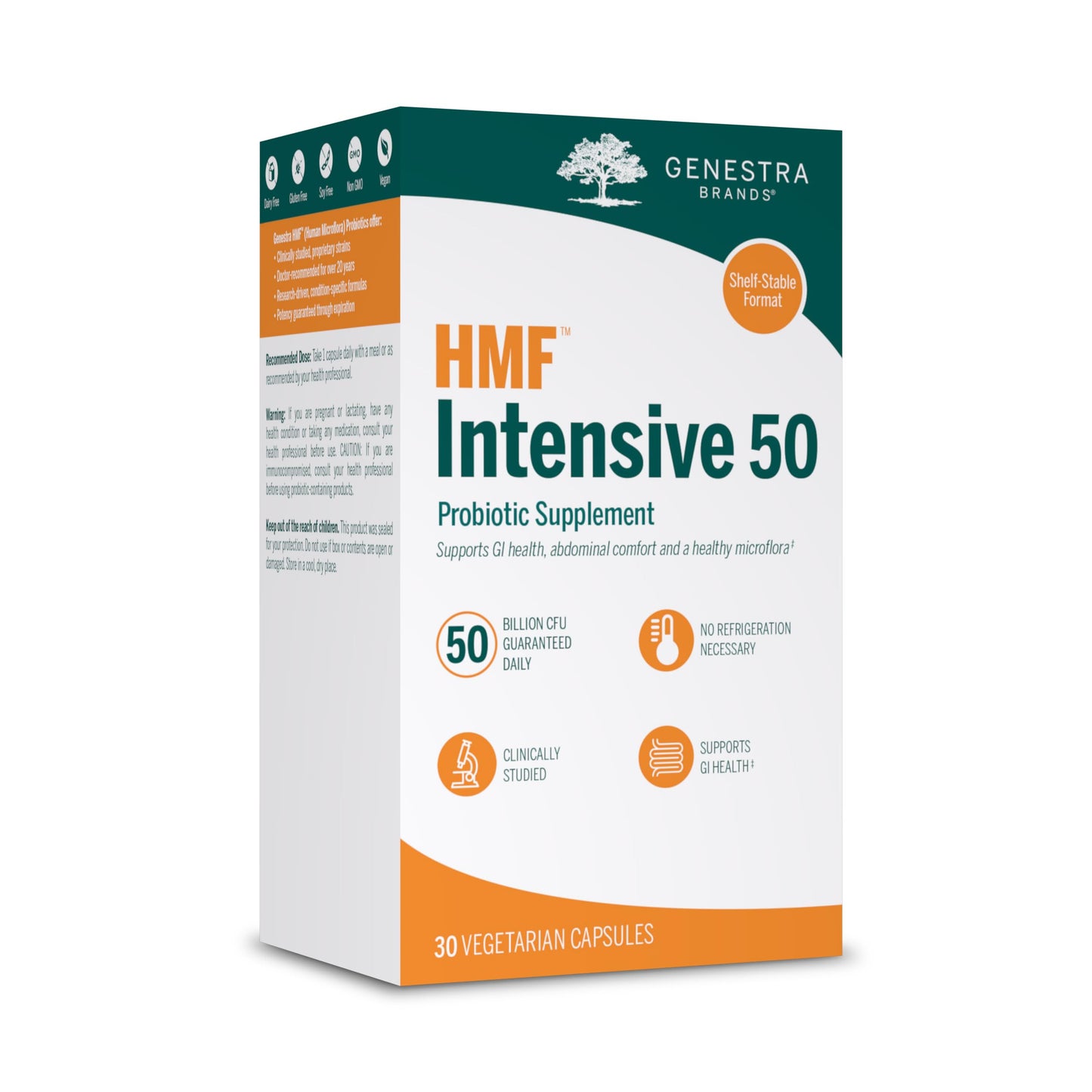 Genestra Brands HMF Intensive 50 Capsules, 30 Count