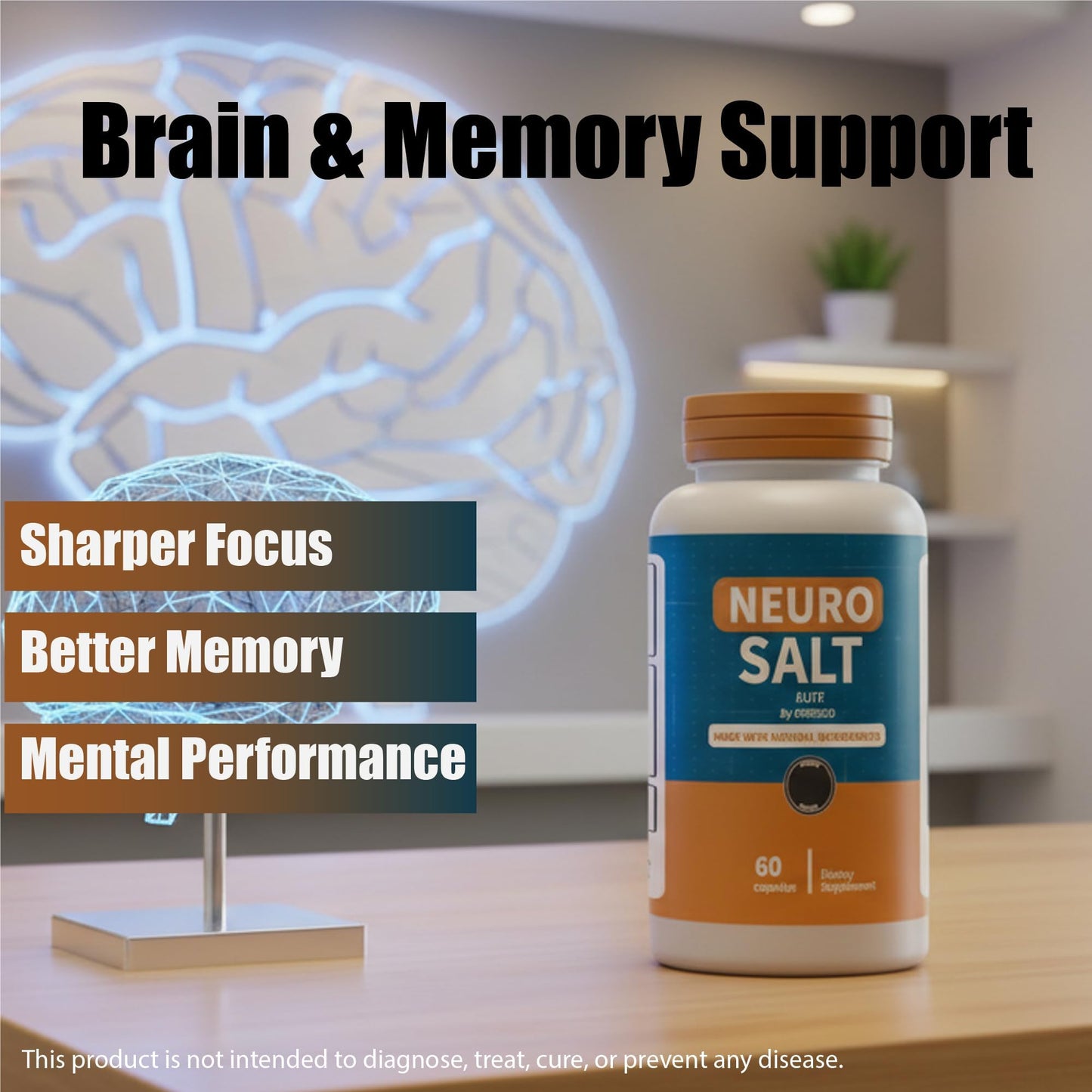 SPRESSO Neuro Salt Supplement Capsule 180 Capsules