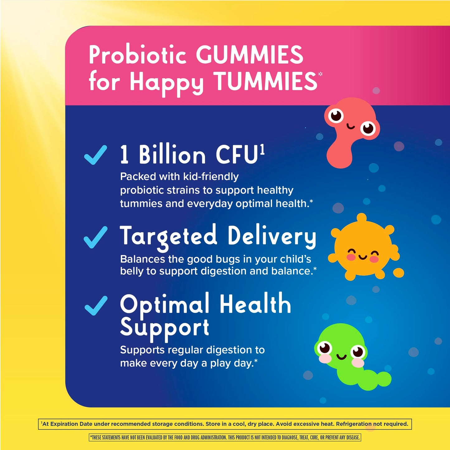 Renew Life Kids Raspberry Prebiotic and Probiotic Gummies 30 Count