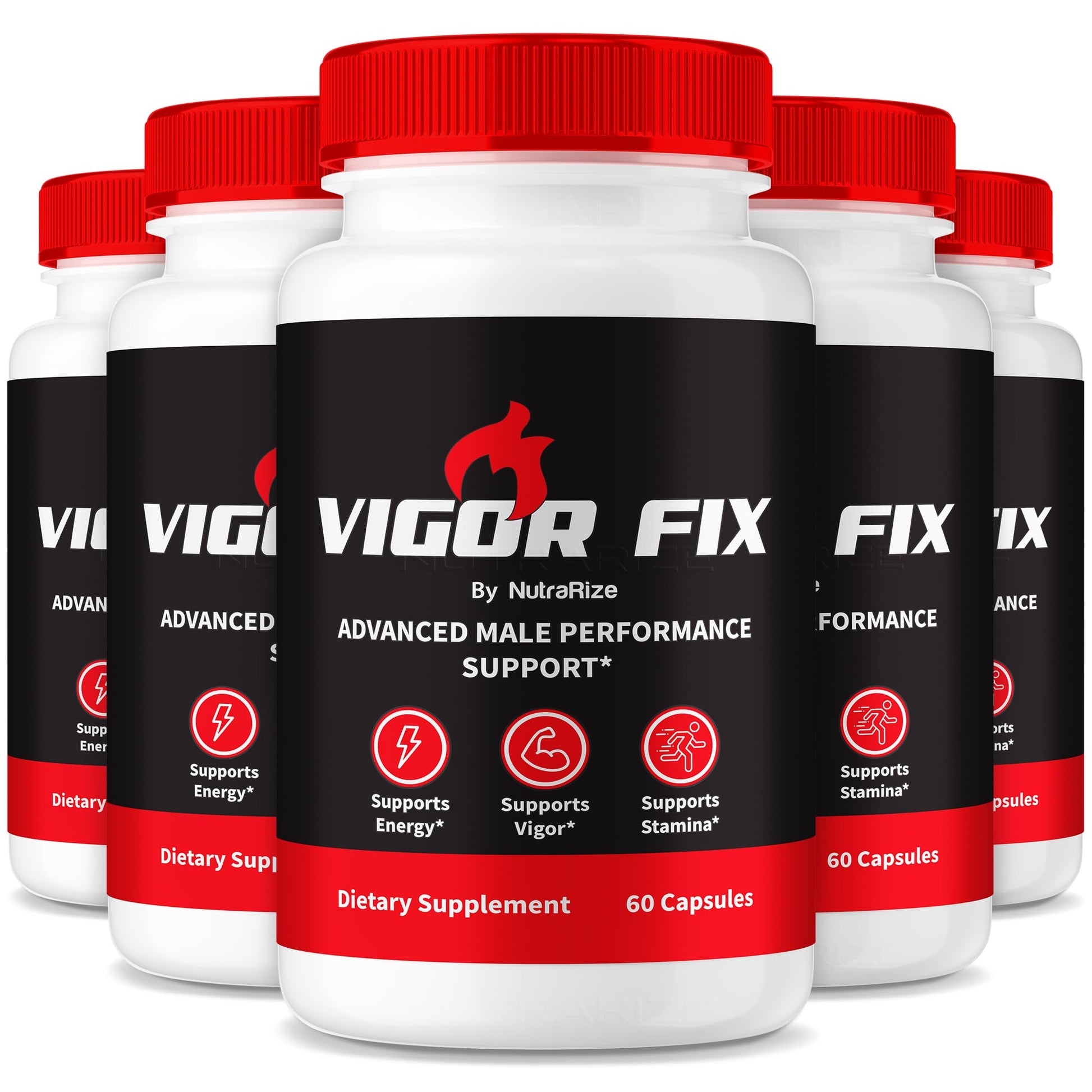 NutraRize Vigor Fix Male Supplement 300 Capsules
