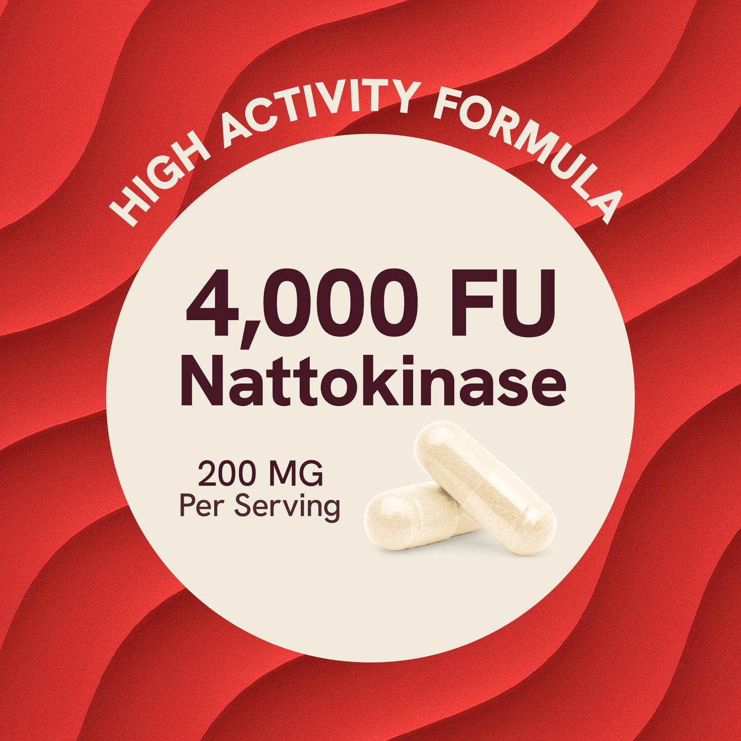 SMNutrition Nattokinase Supplement 4000 FU Capsule, 60 Capsules