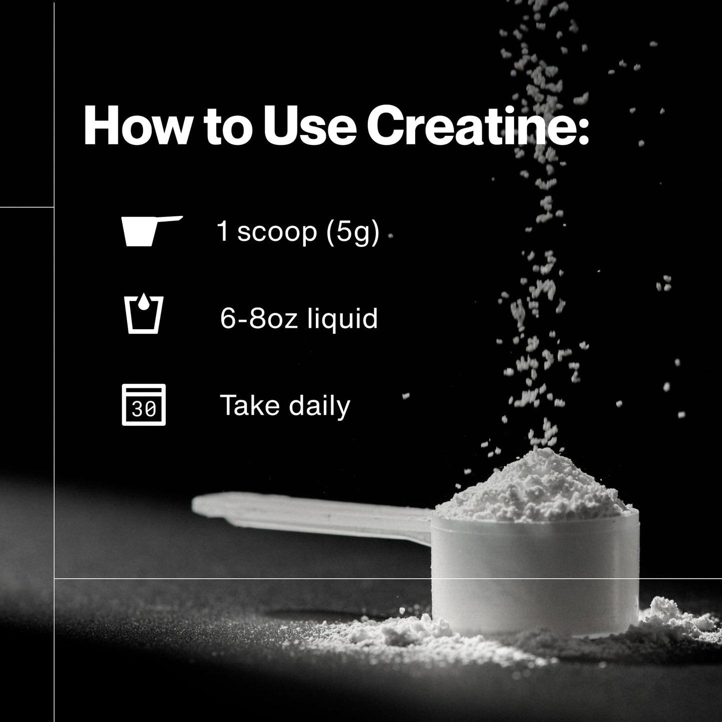 Momentous Creatine Monohydrate Powder, 90 Servings