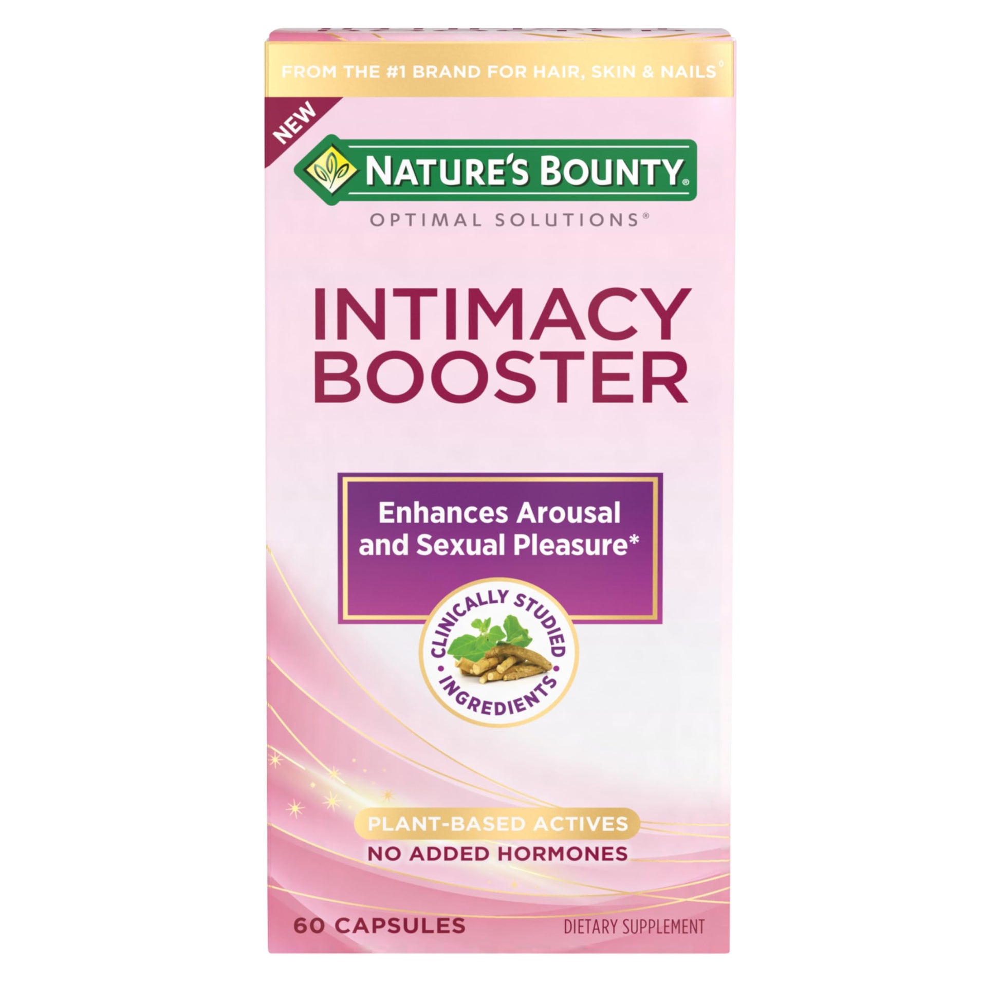 Nature's Bounty Optimal Solutions Intimacy Booster Capsules 60 Count