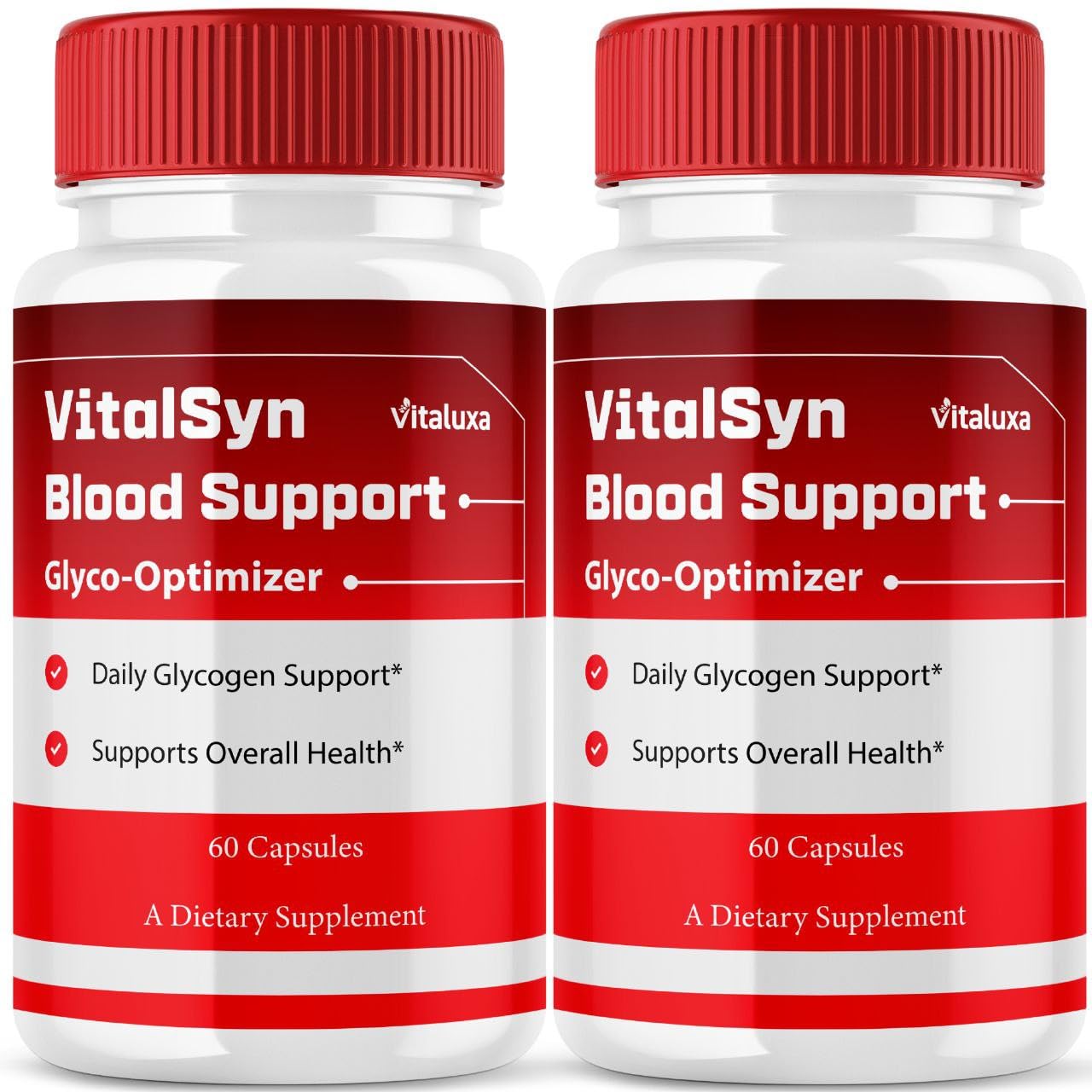 Vitaluxa Vitalsyn Blood Support Glyco Optimizer Capsules, 120 Count