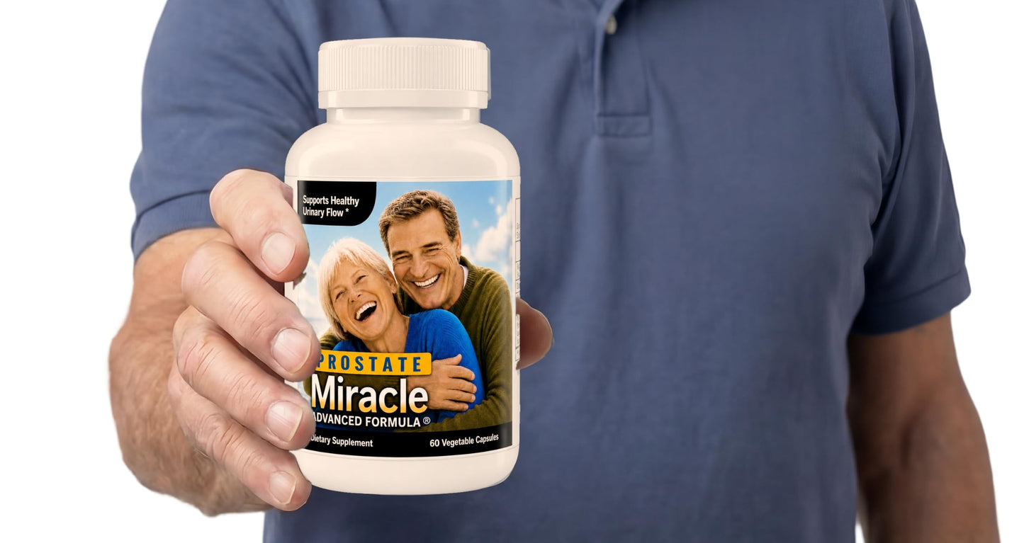NHS Global Prostate Miracle Advanced Formula Beta Sitosterol Prostate Supplement for Men Pine-Derived Phytosterols (Non-GMO) Supports Healthy Urinary Flow Capsules, 2 Pack