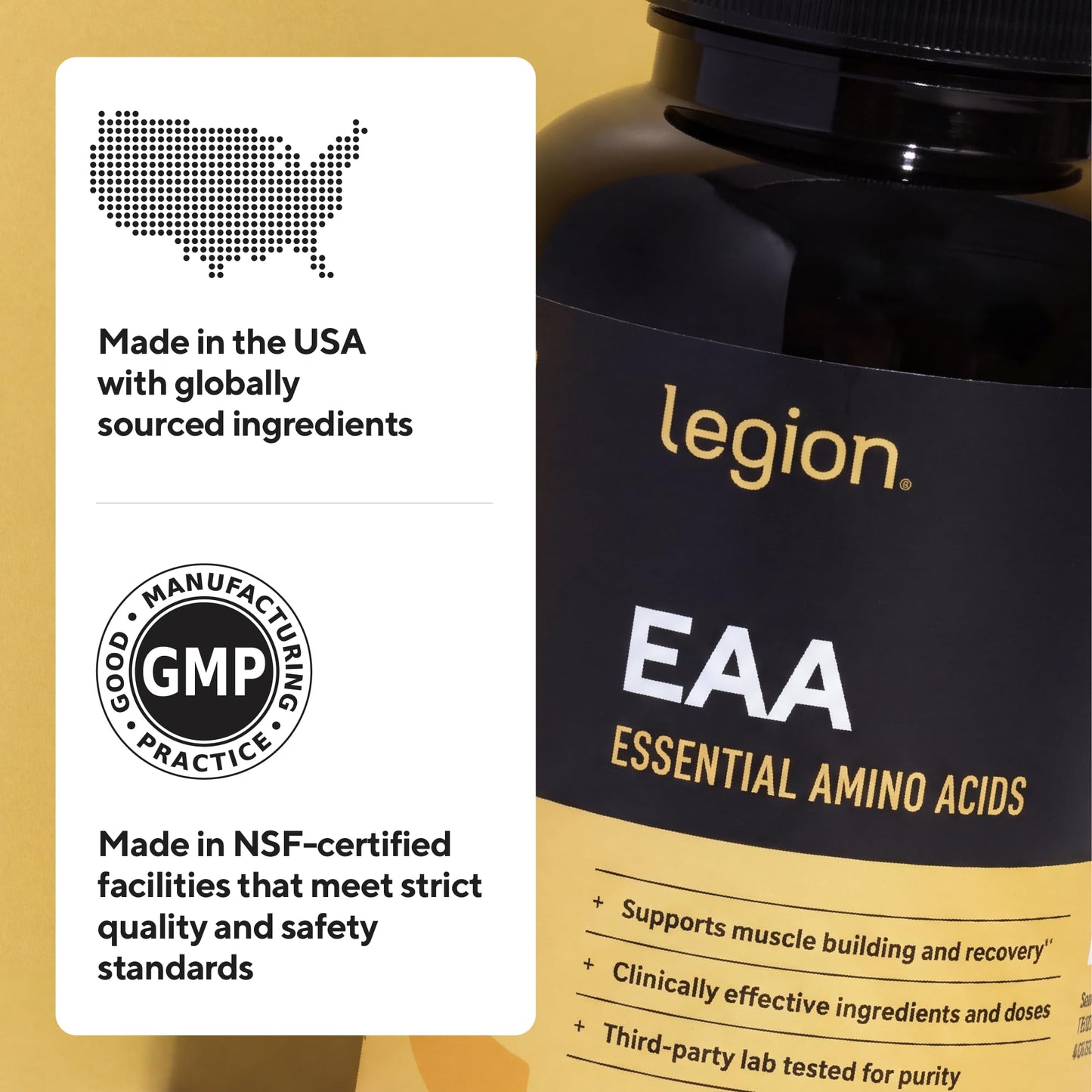 LEGION EAA Essential Amino Acids Tablet 150 Count