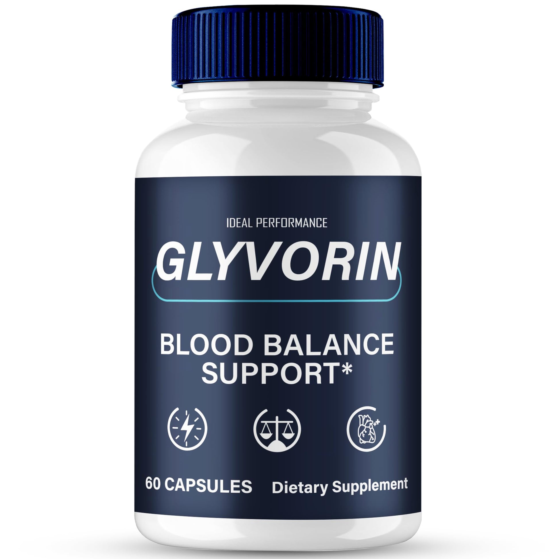 IDEAL PERFORMANCE Glyvorin Advanced Formula Blood Support Capsule 60 Count