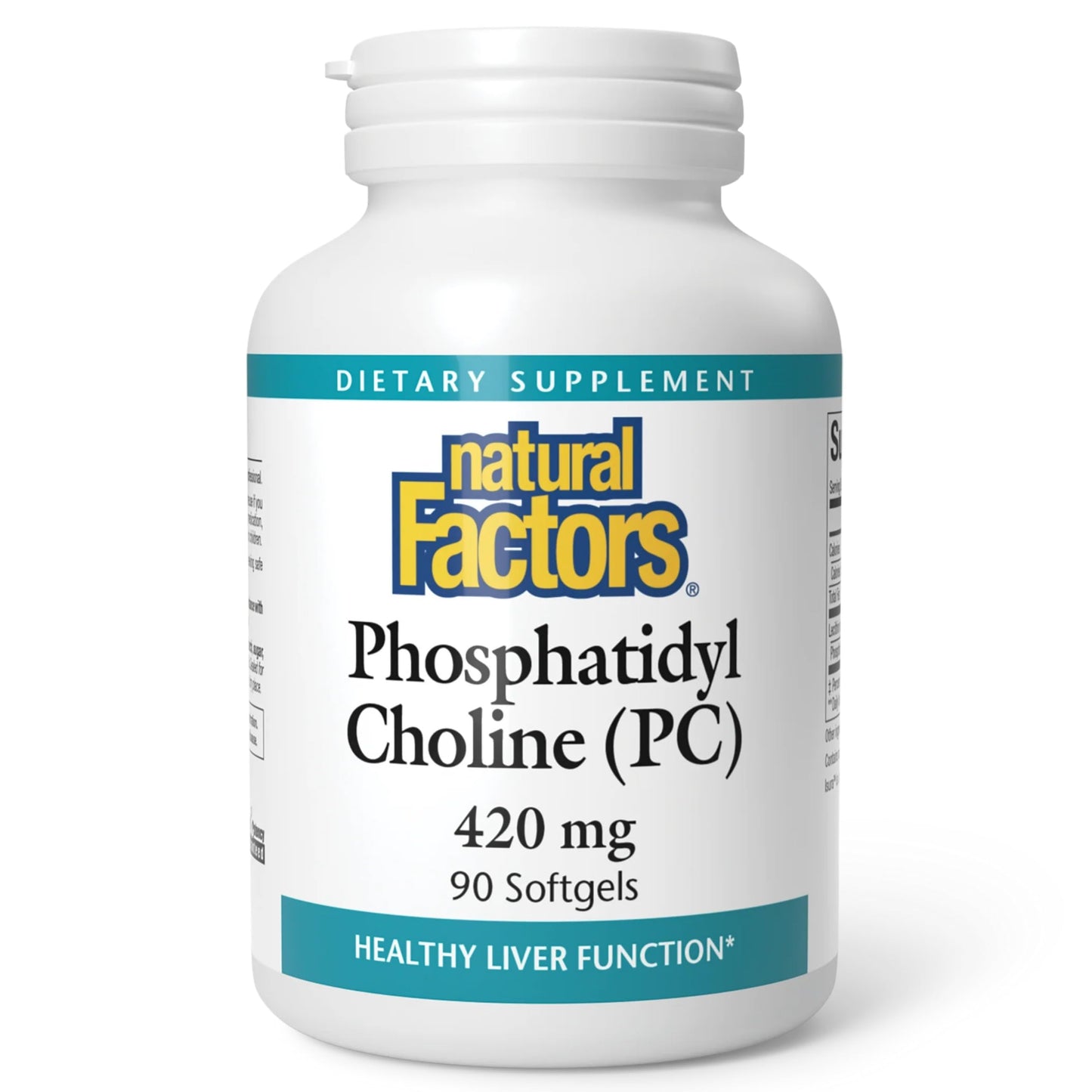 Natural Factors Phosphatidyl Choline (PC) 420mg 90 Softgels